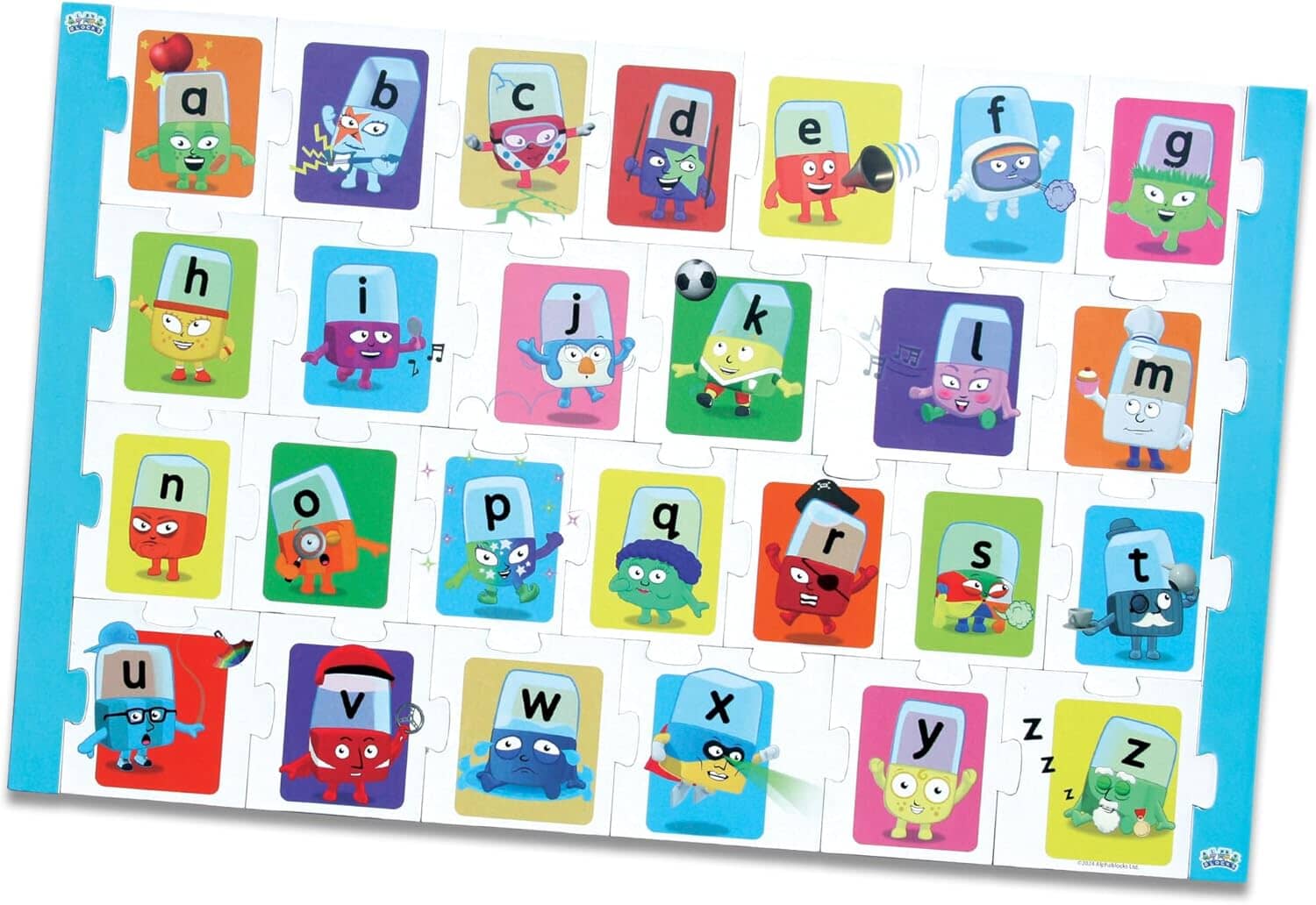 Alphablocks Jigword 26-Piece Alphabet Puzzle: Learn the Letters of the Alphabet in a Fun Way! - Ages 3+ - Educational Toy - Image 3