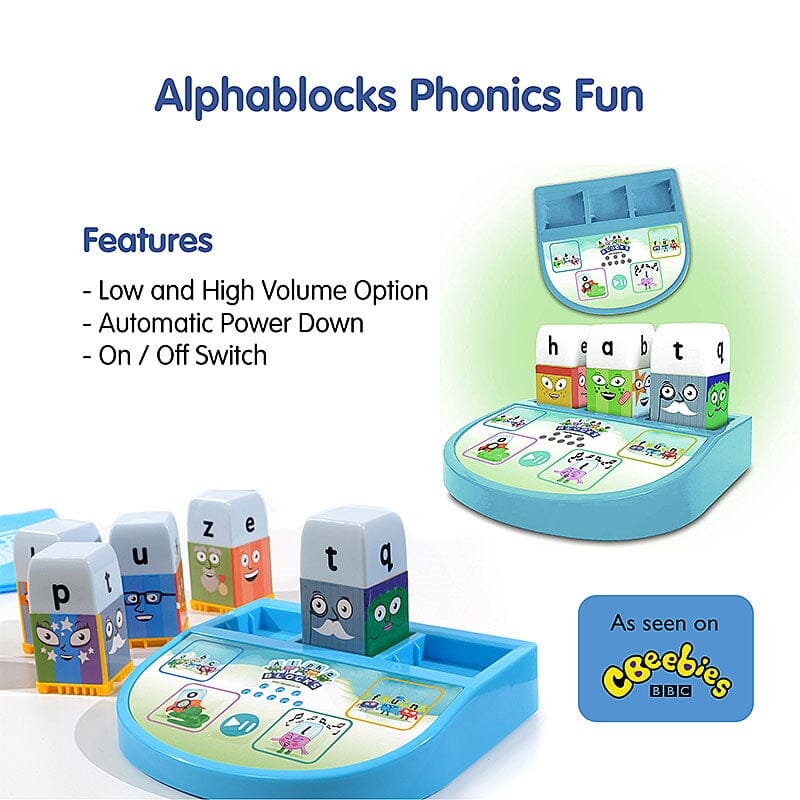 Alphablocks Phonics Fun: Learn Letter Recognition and Sounds, Spelling and Vocabulary Perfect for Interactive Play and Child Development - Ages 3+ - Educational Toy - Image 2
