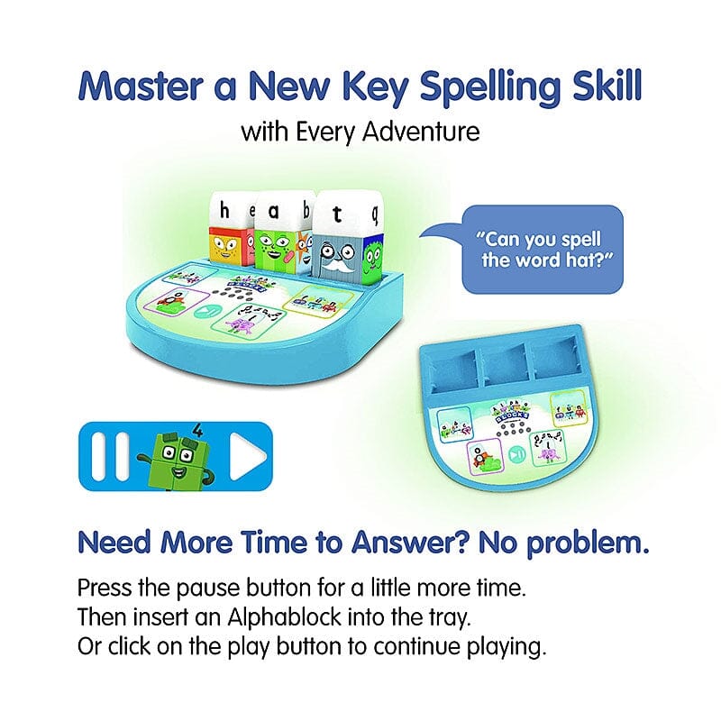 Alphablocks Phonics Fun: Learn Letter Recognition and Sounds, Spelling and Vocabulary Perfect for Interactive Play and Child Development - Ages 3+ - Educational Toy - Image 4
