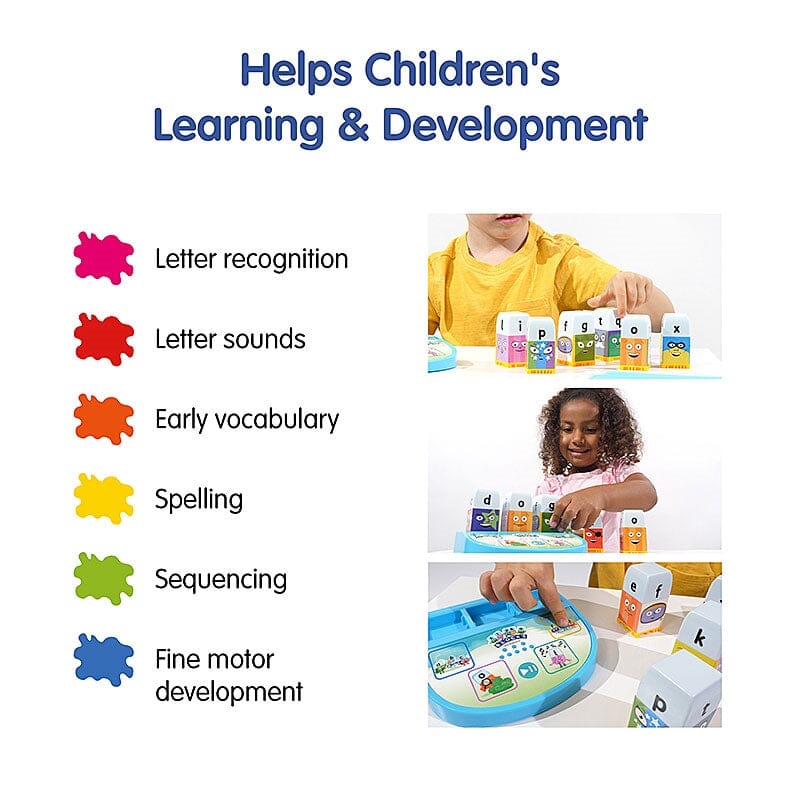 Alphablocks Phonics Fun: Learn Letter Recognition and Sounds, Spelling and Vocabulary Perfect for Interactive Play and Child Development - Ages 3+ - Educational Toy - Image 5