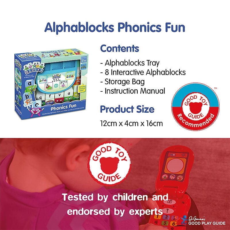 Alphablocks Phonics Fun: Learn Letter Recognition and Sounds, Spelling and Vocabulary Perfect for Interactive Play and Child Development - Ages 3+ - Educational Toy - Image 7