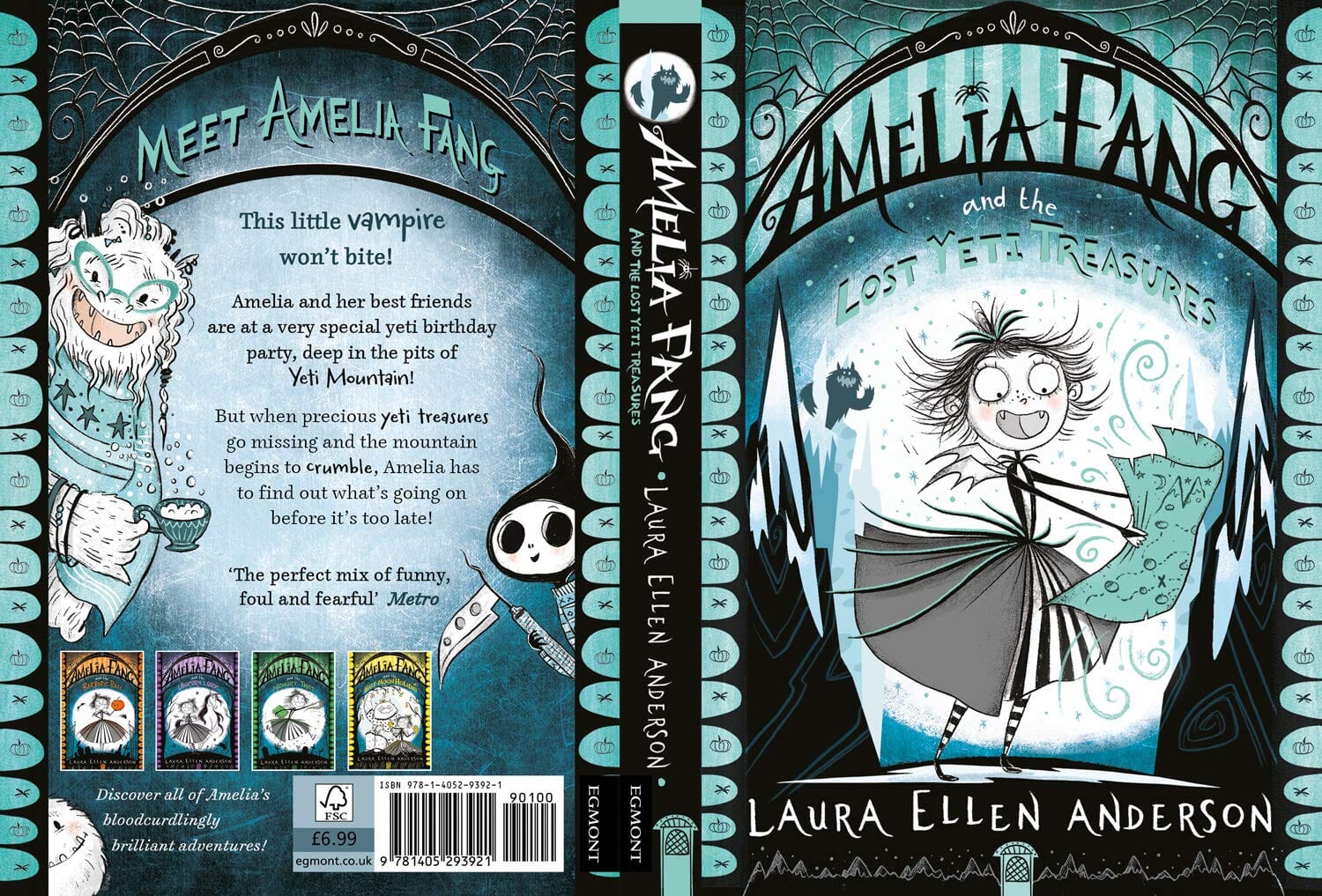 Amelia Fang and the Lost Yeti Treasures by Laura Ellen Anderson - Ages 7-10 - Paperback - Image 3