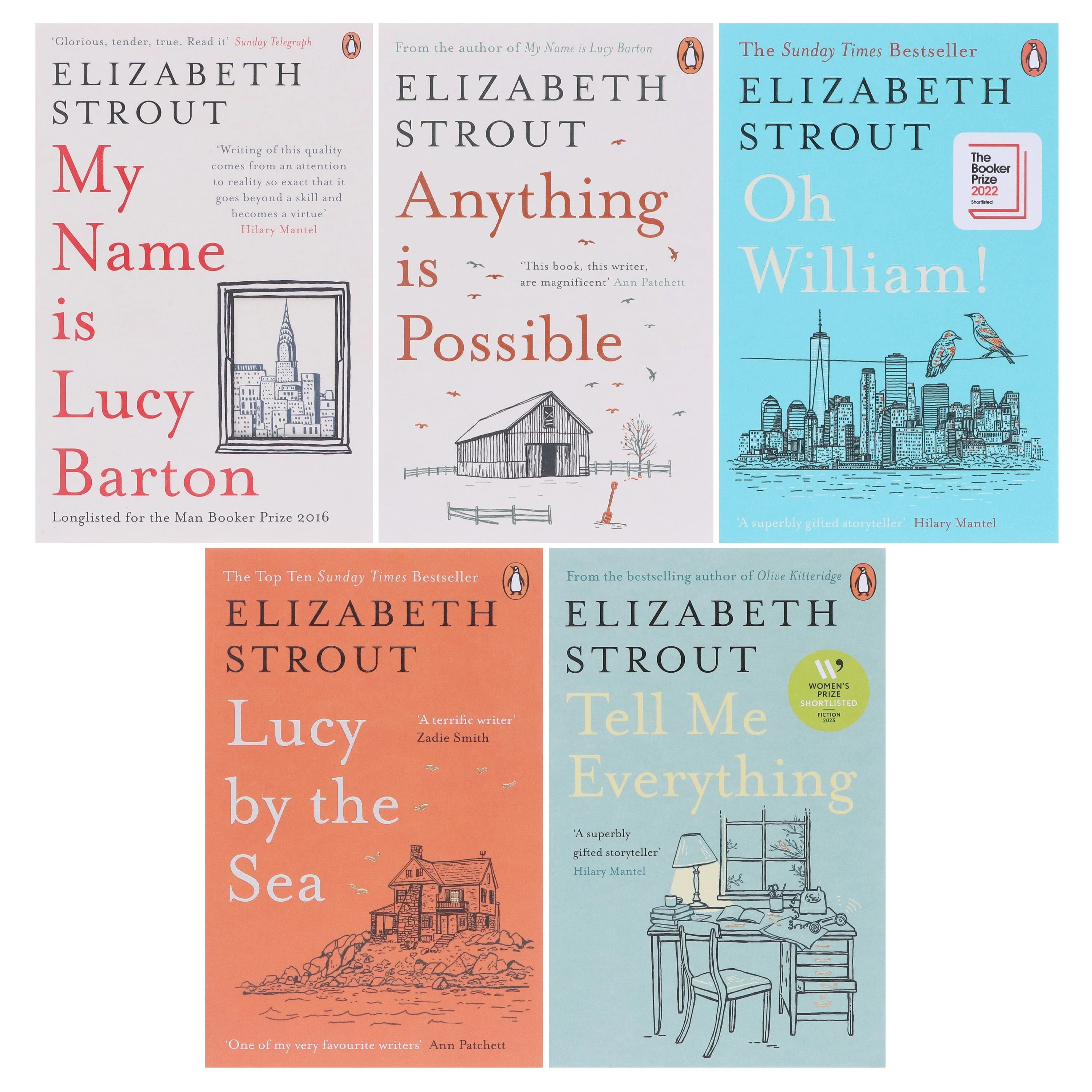 Amgash Series by Elizabeth Strout 5 Books Collection Set - Fiction - Paperback - Image 2
