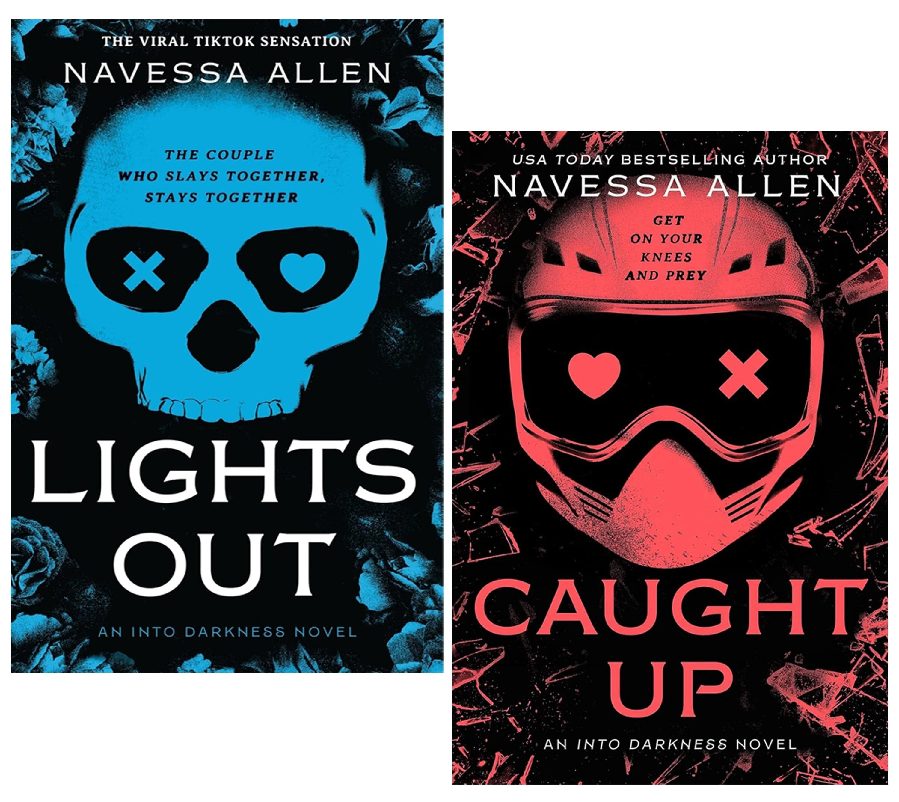 An Into Darkness Series By Navessa Allen (Lights Out & Caught Up) 2 Books Collection Set - Fiction - Paperback - Image 2