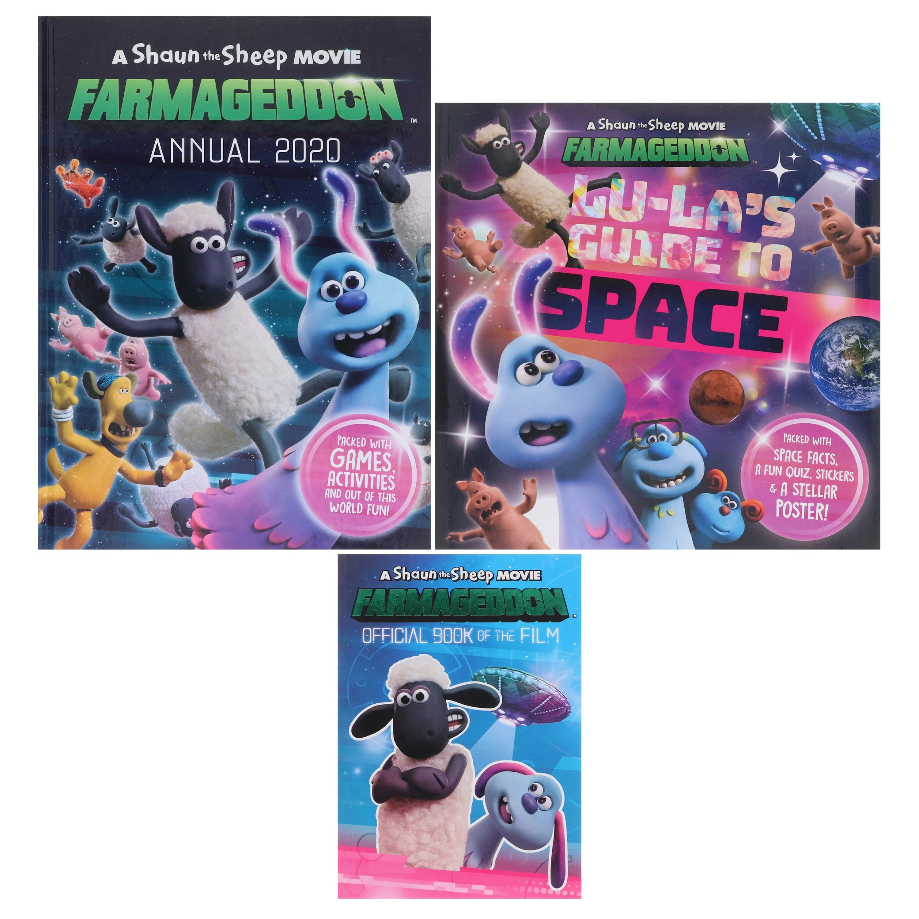 An Official Shaun the Sheep Movie: Farmageddon 3 Books Collection By Sweet Cherry Publishing - Ages 6-9 - Paperback - Image 2