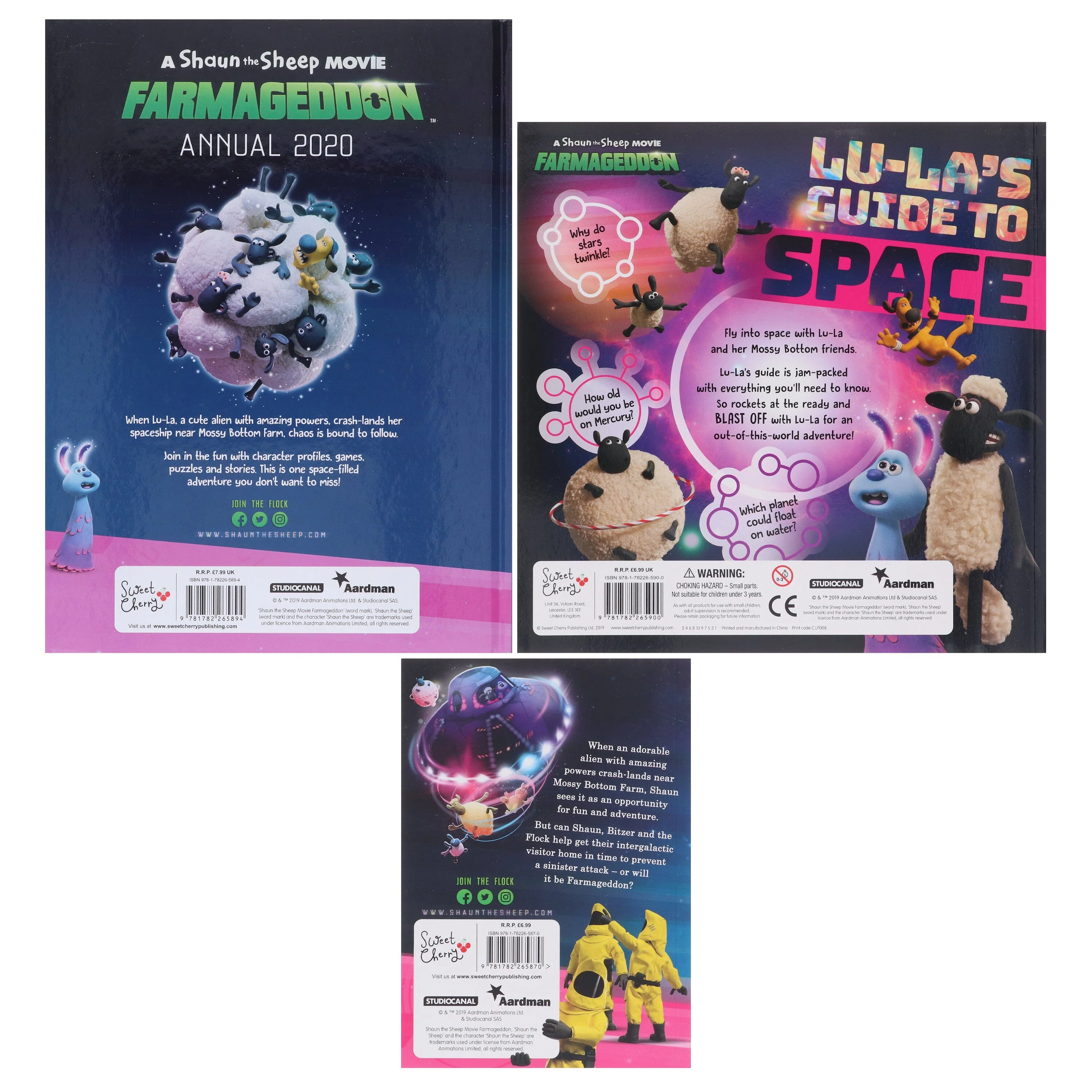 An Official Shaun the Sheep Movie: Farmageddon 3 Books Collection By Sweet Cherry Publishing - Ages 6-9 - Paperback - Image 3