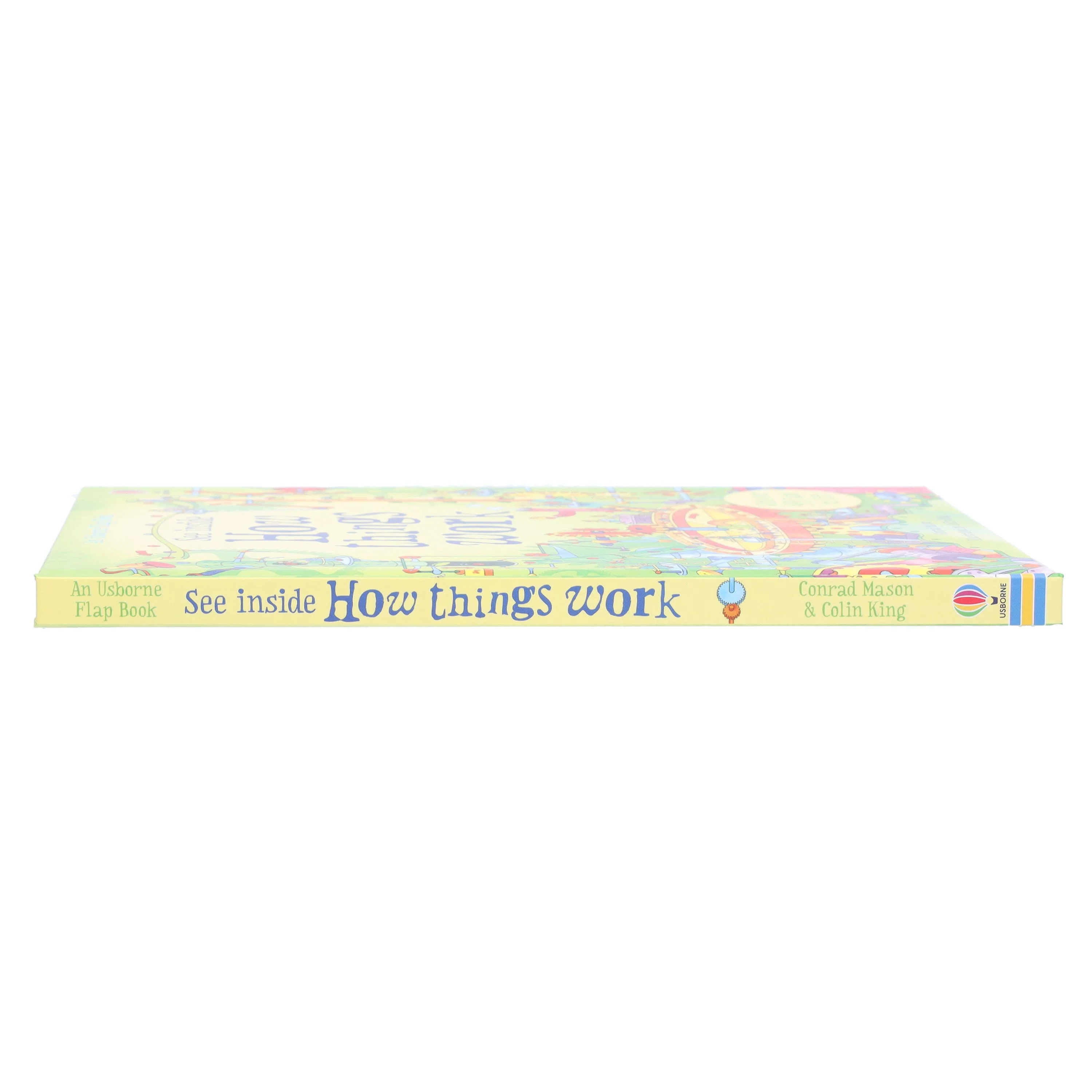 An Usborne Flap Book Series See Inside How Things Work by Conrad Mason - Ages 6+ - Board Book - Image 4