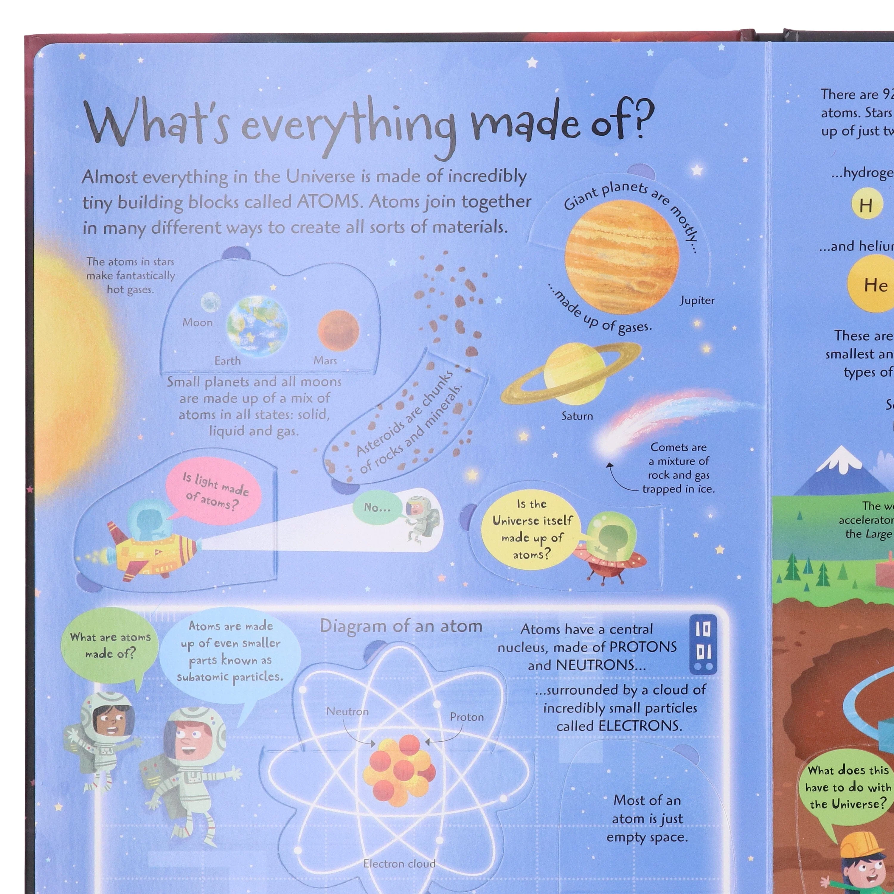 An Usborne Flap Book Series See Inside the Universe by Alex Frith - Ages 6+ - Hardback - Image 5