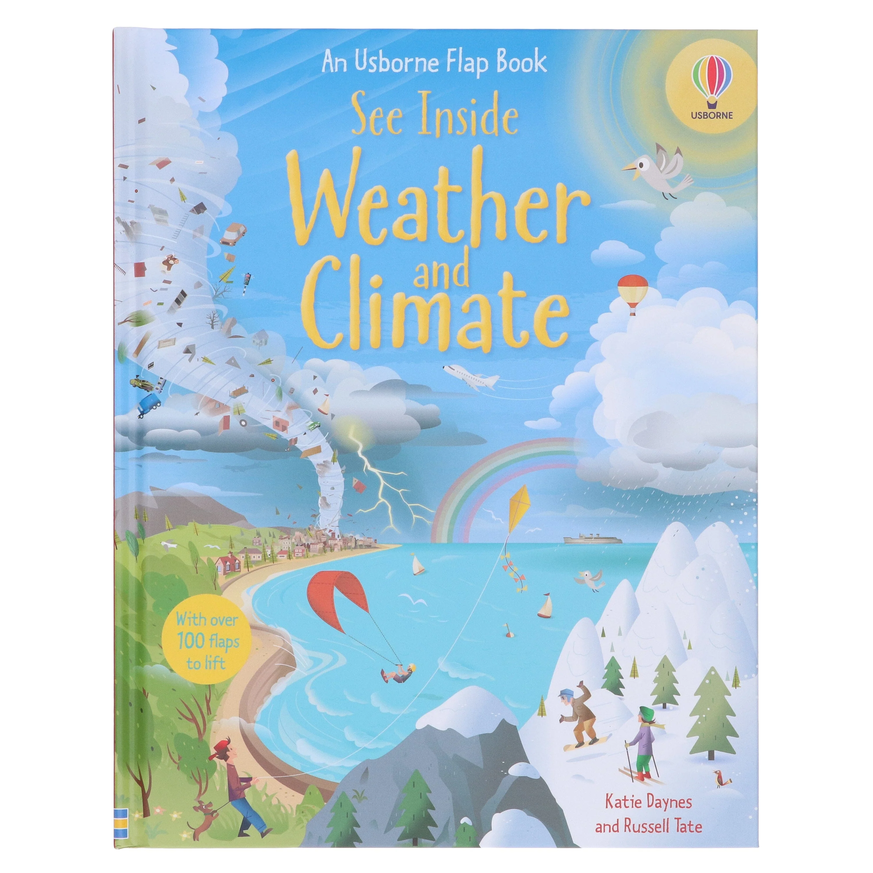 An Usborne Flap Book Series See Inside Weather & Climate by Katie Daynes - Ages 6+ - Board Book - Image 2
