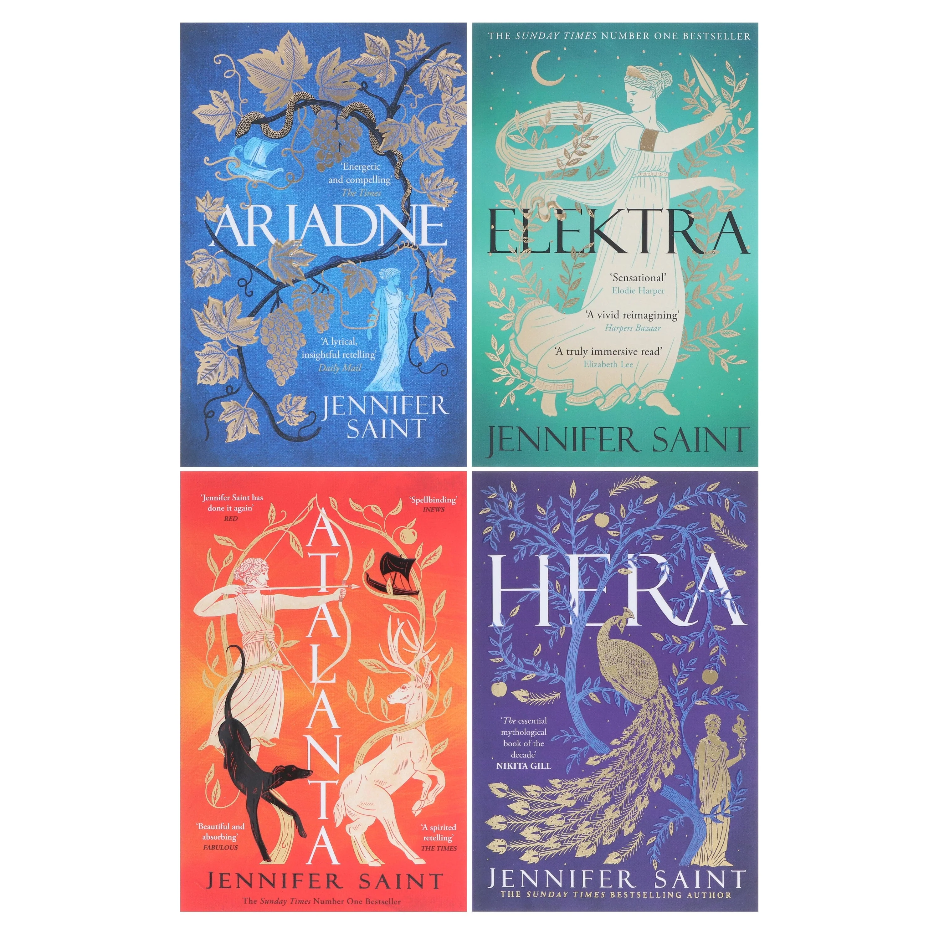 Ariadne, Elektra, Atalanta & Hera by Jennifer Saint 4 Books Collection Set - Fiction - Paperback - Image 2