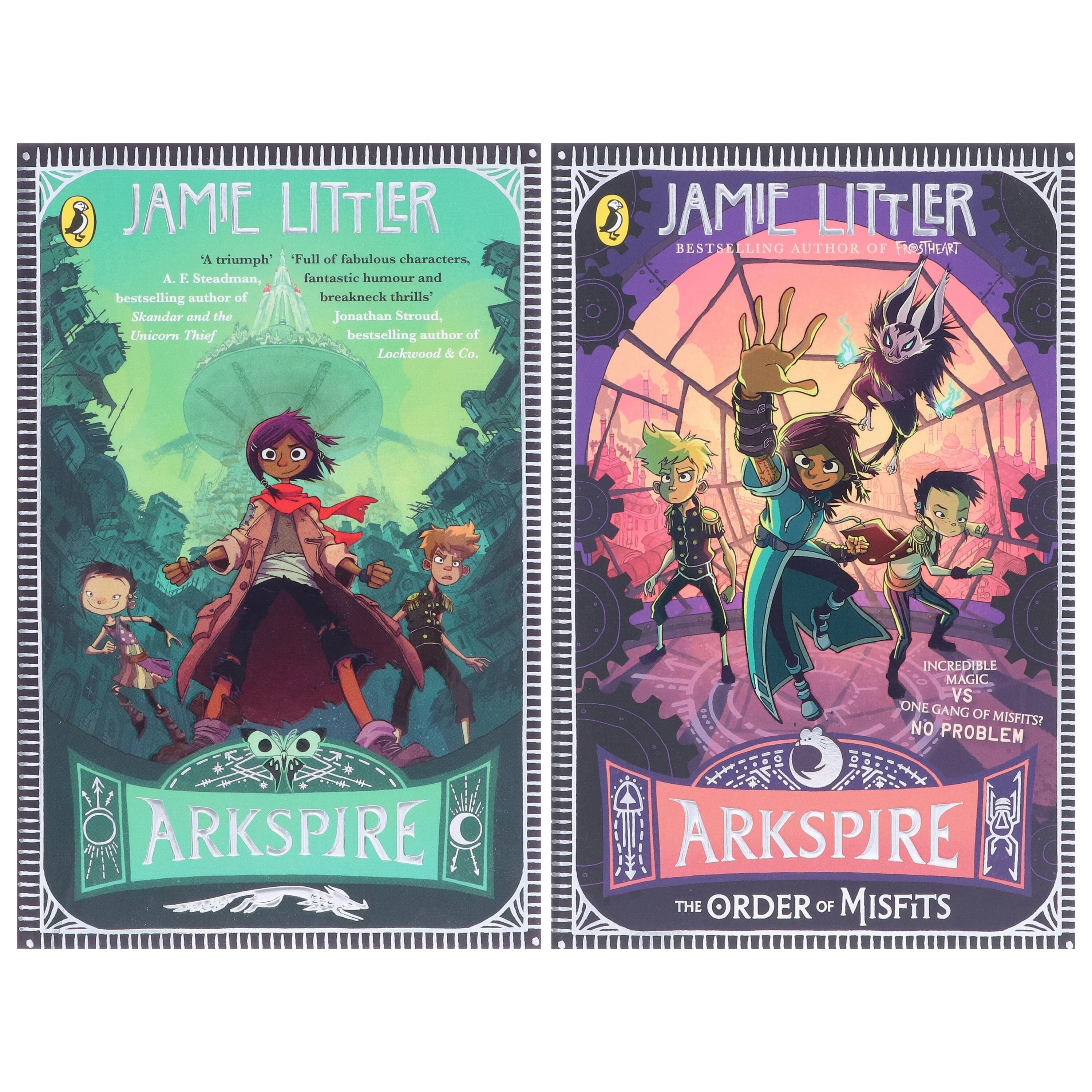 Arkspire Series by Jamie Littler: An Epic Illustrated Adventure 2 Books Collection Set - Ages 8-13 - Paperback - Image 2