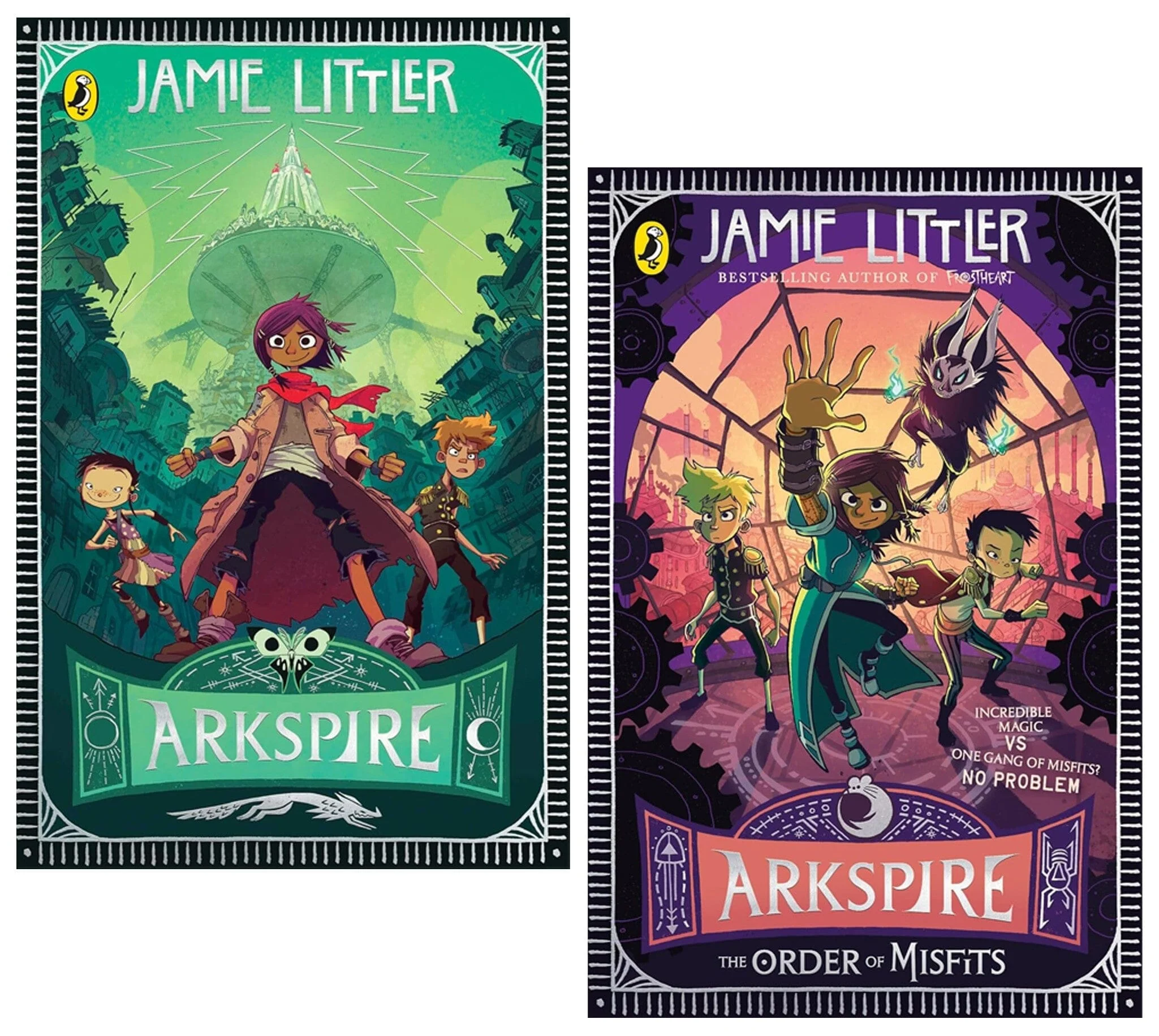 Arkspire Series by Jamie Littler: An Epic Illustrated Adventure 2 Books Collection Set - Ages 8-13 - Paperback - Image 4