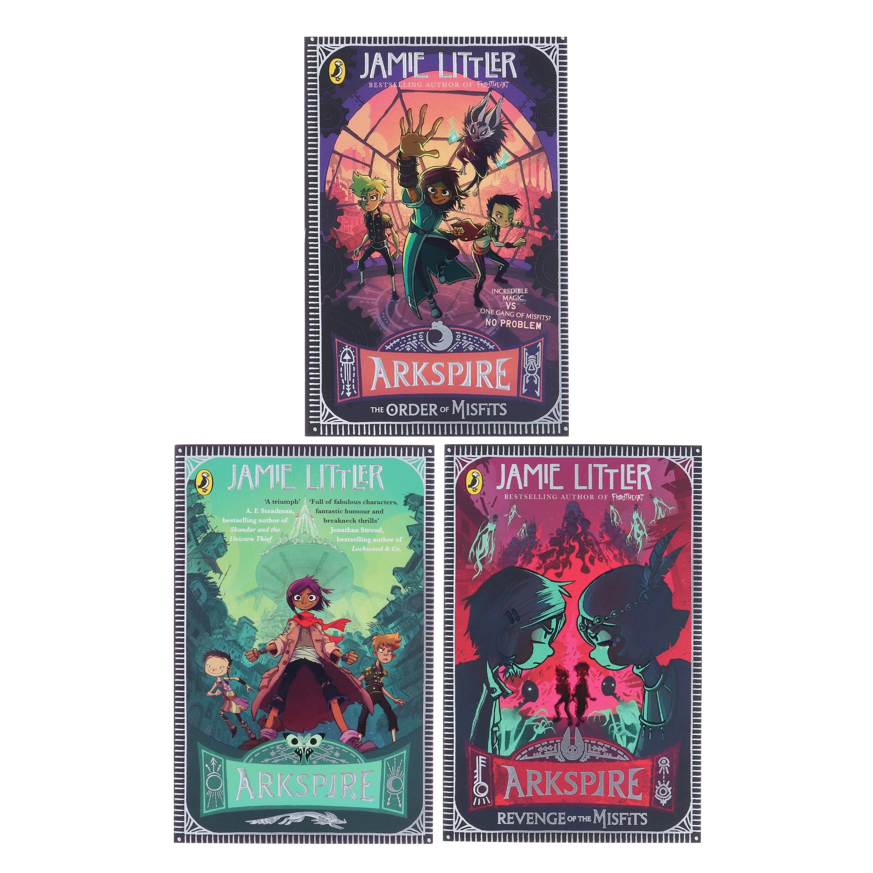 Arkspire Series by Jamie Littler: An Epic Illustrated Adventure 3 Books Collection Set - Ages 8-13 - Paperback - Image 2
