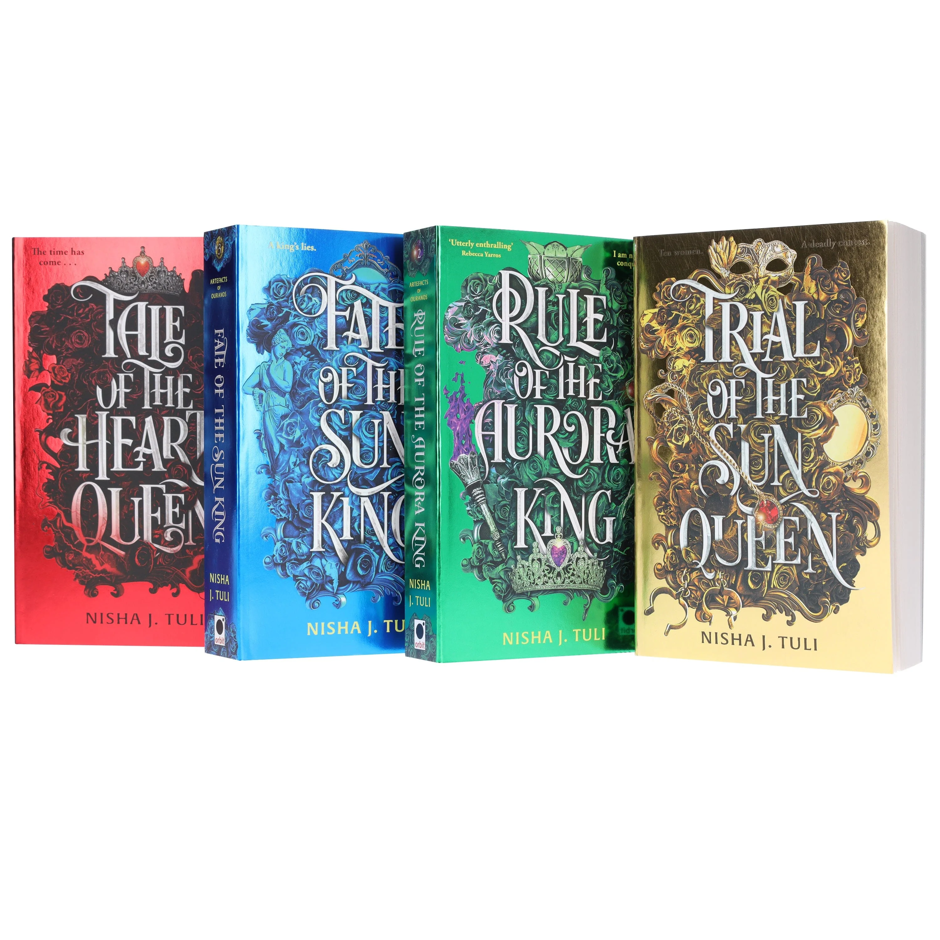 Artefacts of Ouranos Series by Nisha J. Tuli 4 Books Collection Set - Fiction - Paperback - Image 4