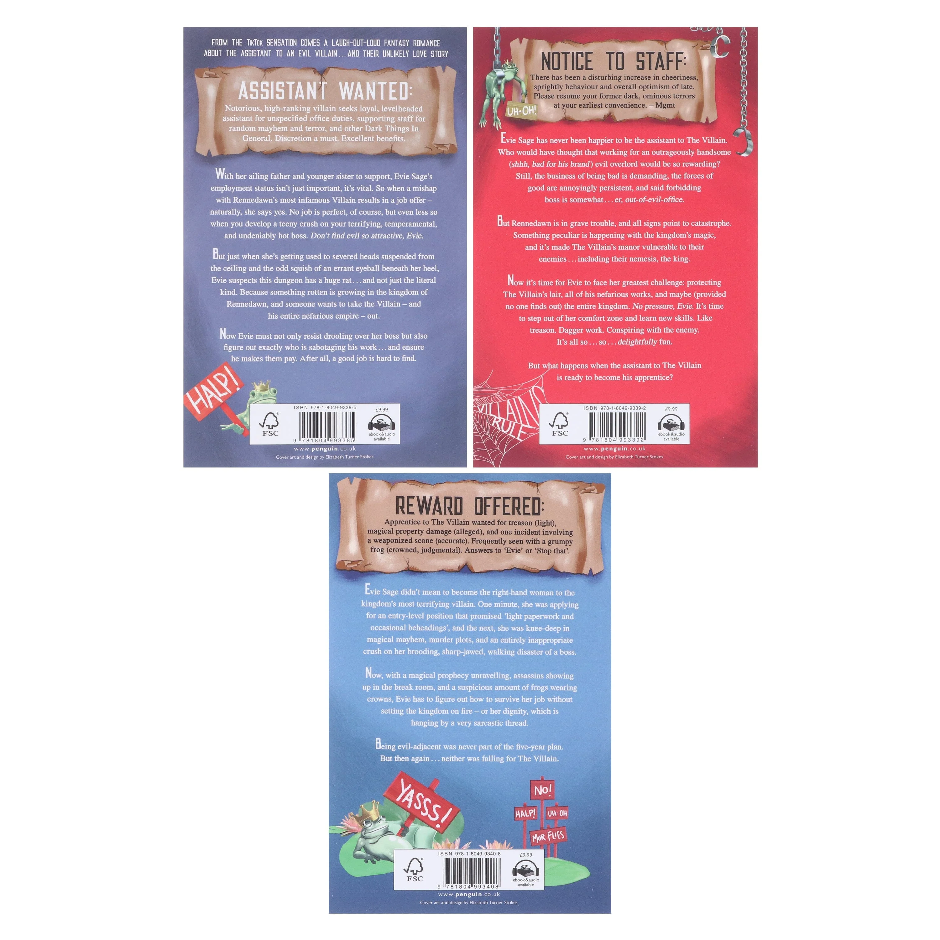 Assistant to the Villain Series By Hannah Nicole Maehrer 3 Books Collection Set - Fiction - Paperback - Image 3