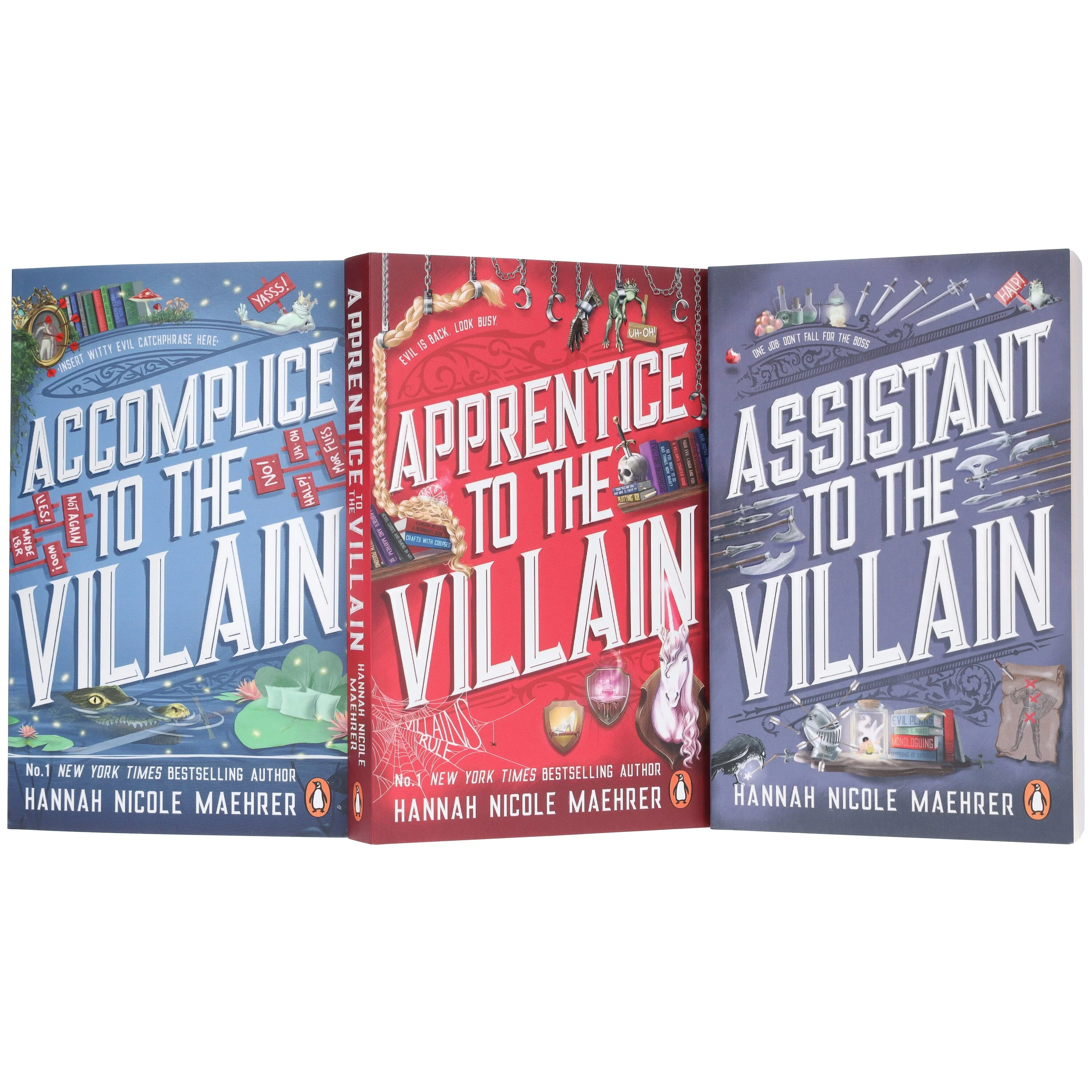 Assistant to the Villain Series By Hannah Nicole Maehrer 3 Books Collection Set - Fiction - Paperback - Image 4