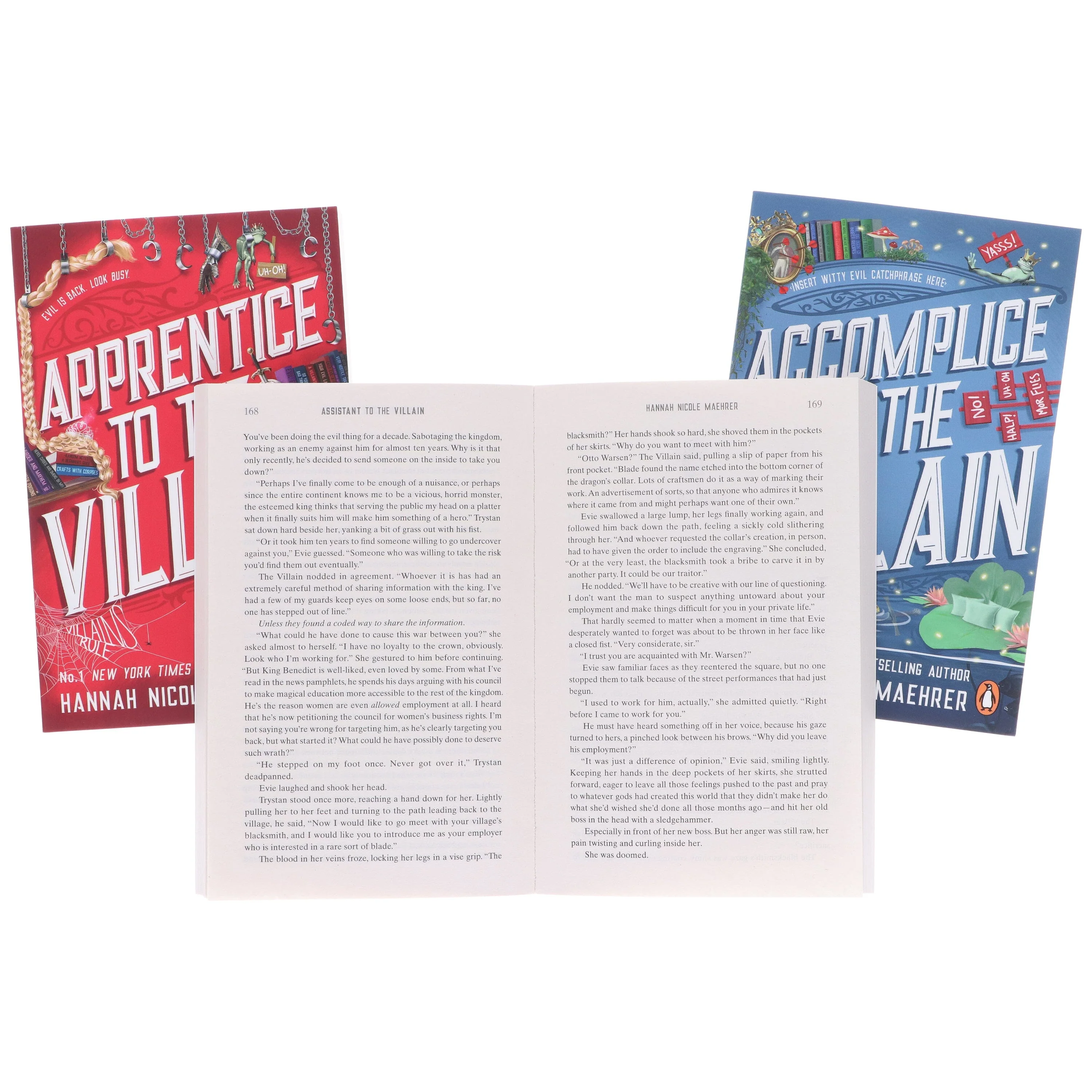 Assistant to the Villain Series By Hannah Nicole Maehrer 3 Books Collection Set - Fiction - Paperback - Image 7