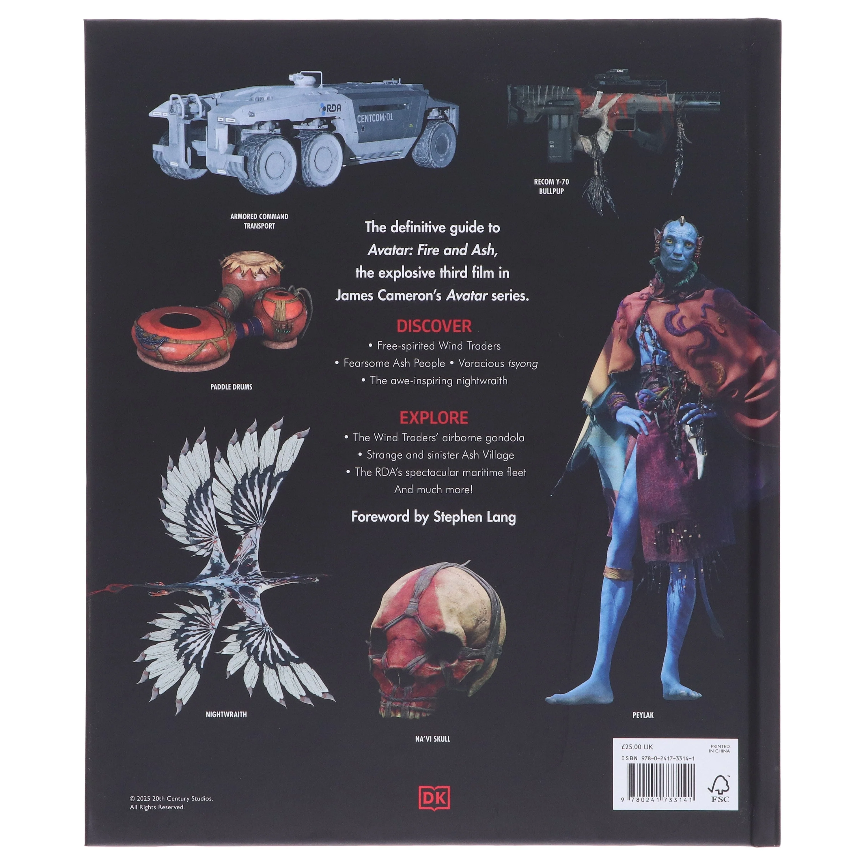 Avatar Fire and Ash: The Visual Dictionary by Reymundo Perez - Fiction - Hardback - Image 3