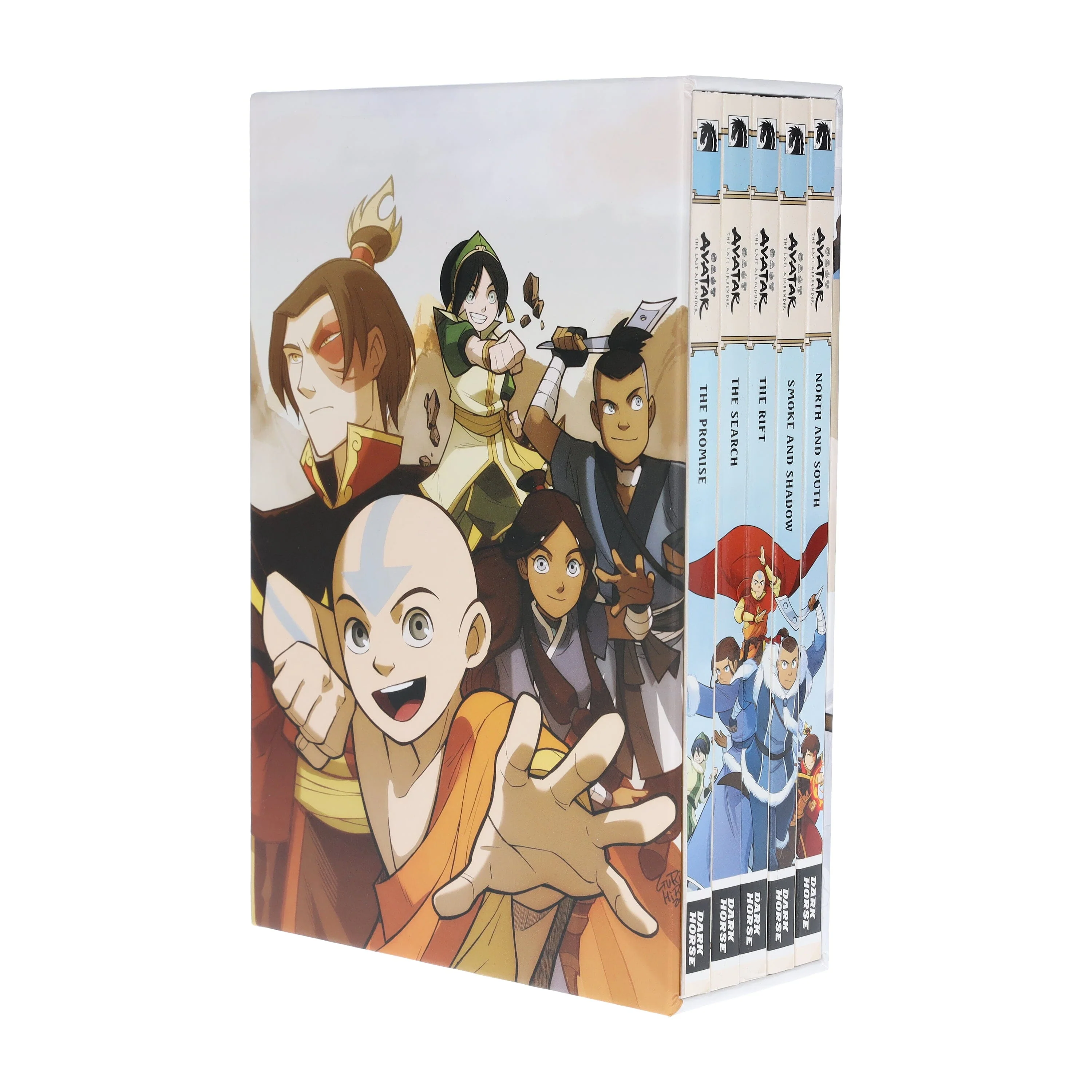 Avatar: The Last Airbender Omnibus Box Set by Gene Luen Yang & Others: 5 Books Collection - Ages 8+ - Paperback - Image 5
