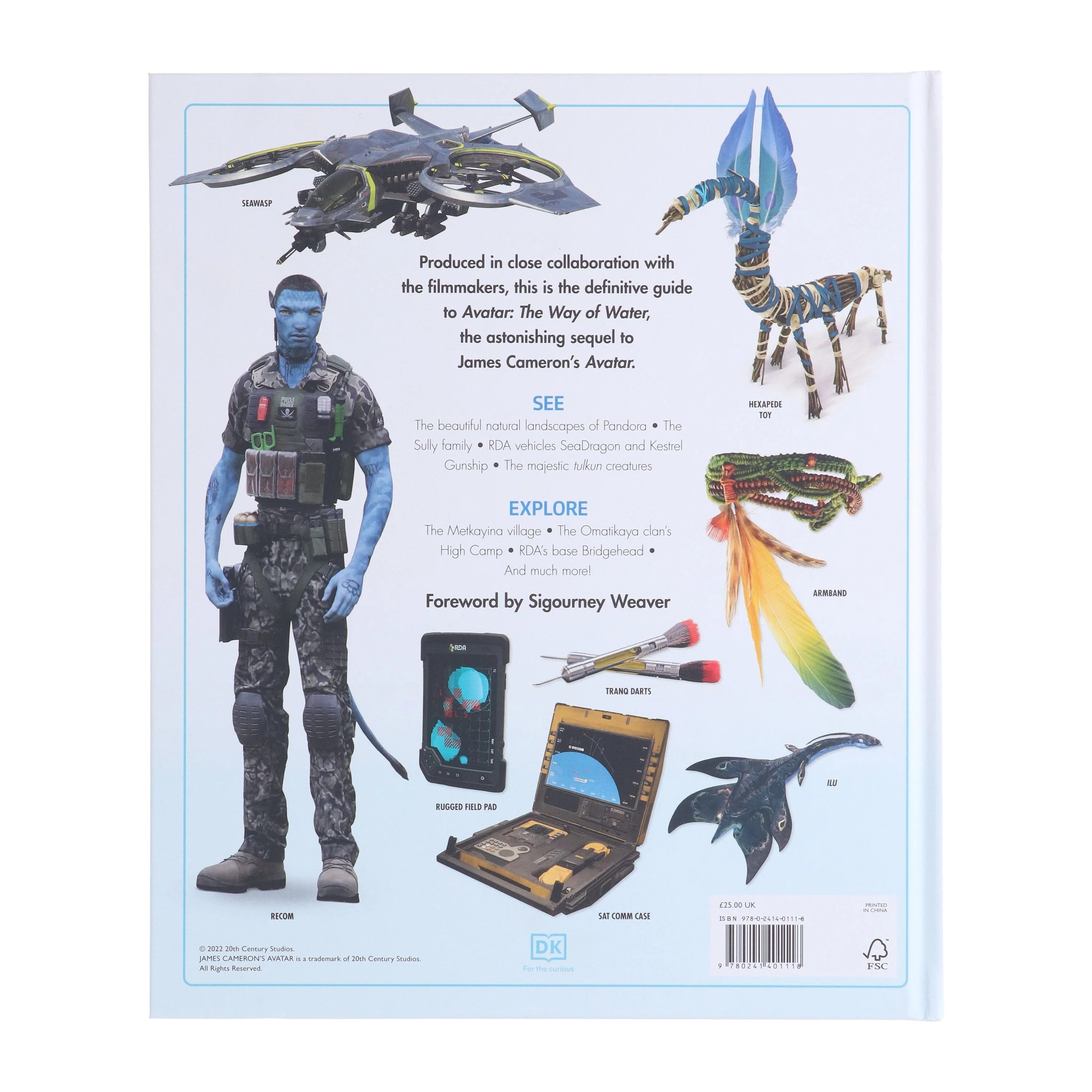 Avatar The Way of Water: The Visual Dictionary by Joshua Izzo & Others - Non Fiction - Hardback - Image 3
