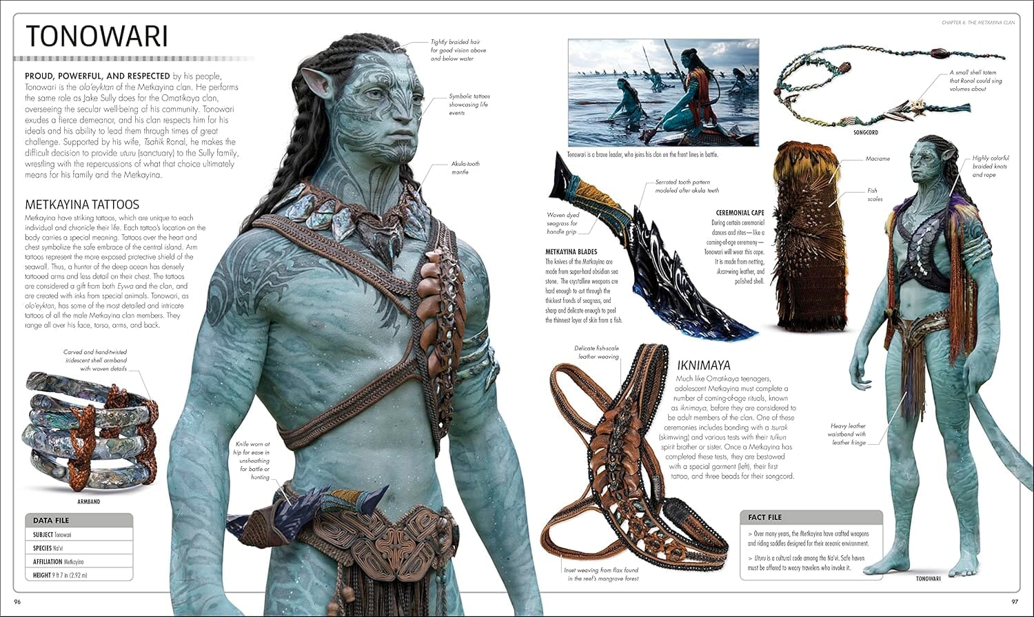 Avatar The Way of Water: The Visual Dictionary by Joshua Izzo & Others - Non Fiction - Hardback - Image 6