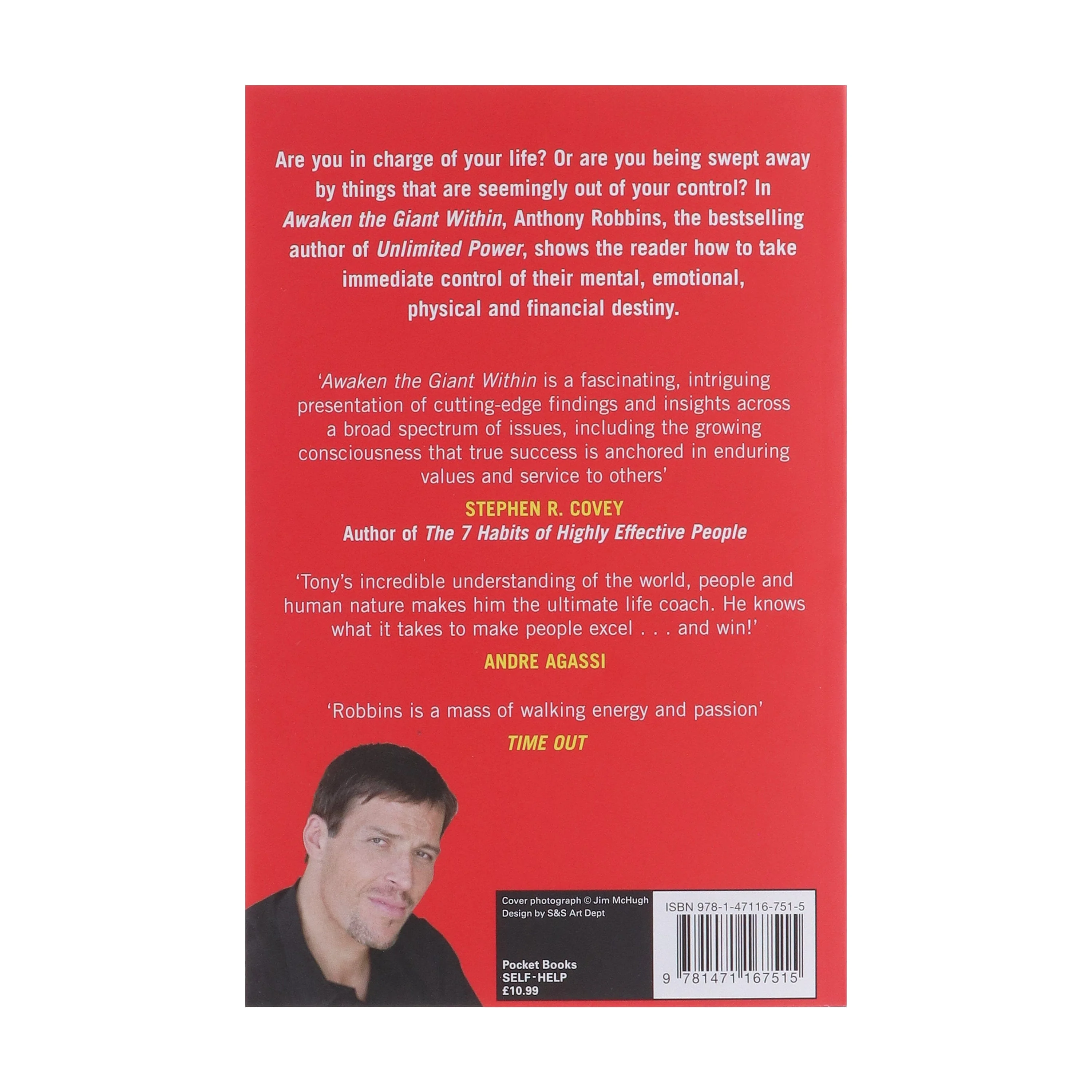 Awaken The Giant Within: How to Take Immediate Control of Your Mental, Emotional, Physical and Financial Destiny by Tony Robbins - Non Fiction - Paperback - Image 3