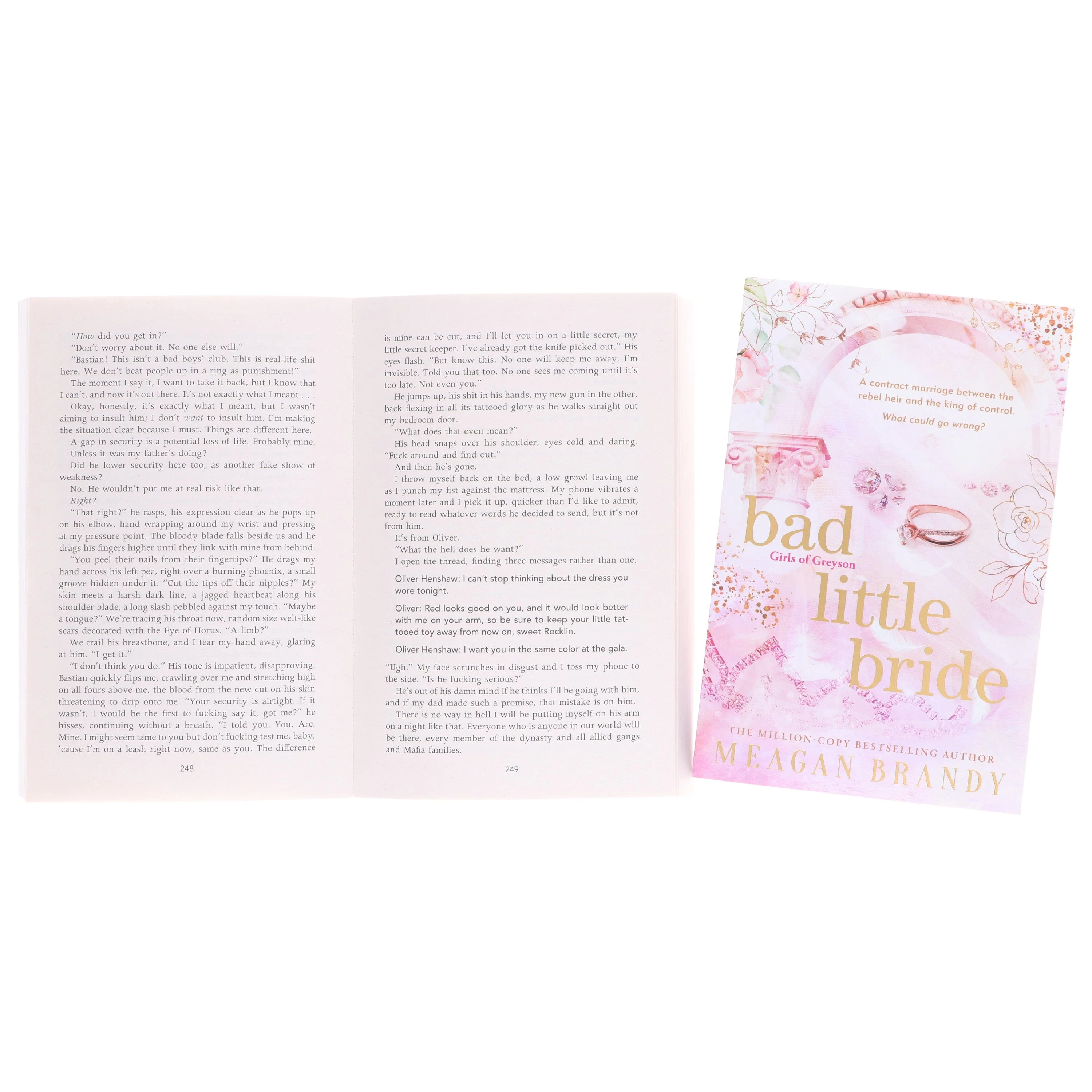 Girls of Greyson Series (Tempting Little Thief & Bad Little Bride) by Meagan Brandy 2 Books Collection Set - Fiction - Paperback - Image 8