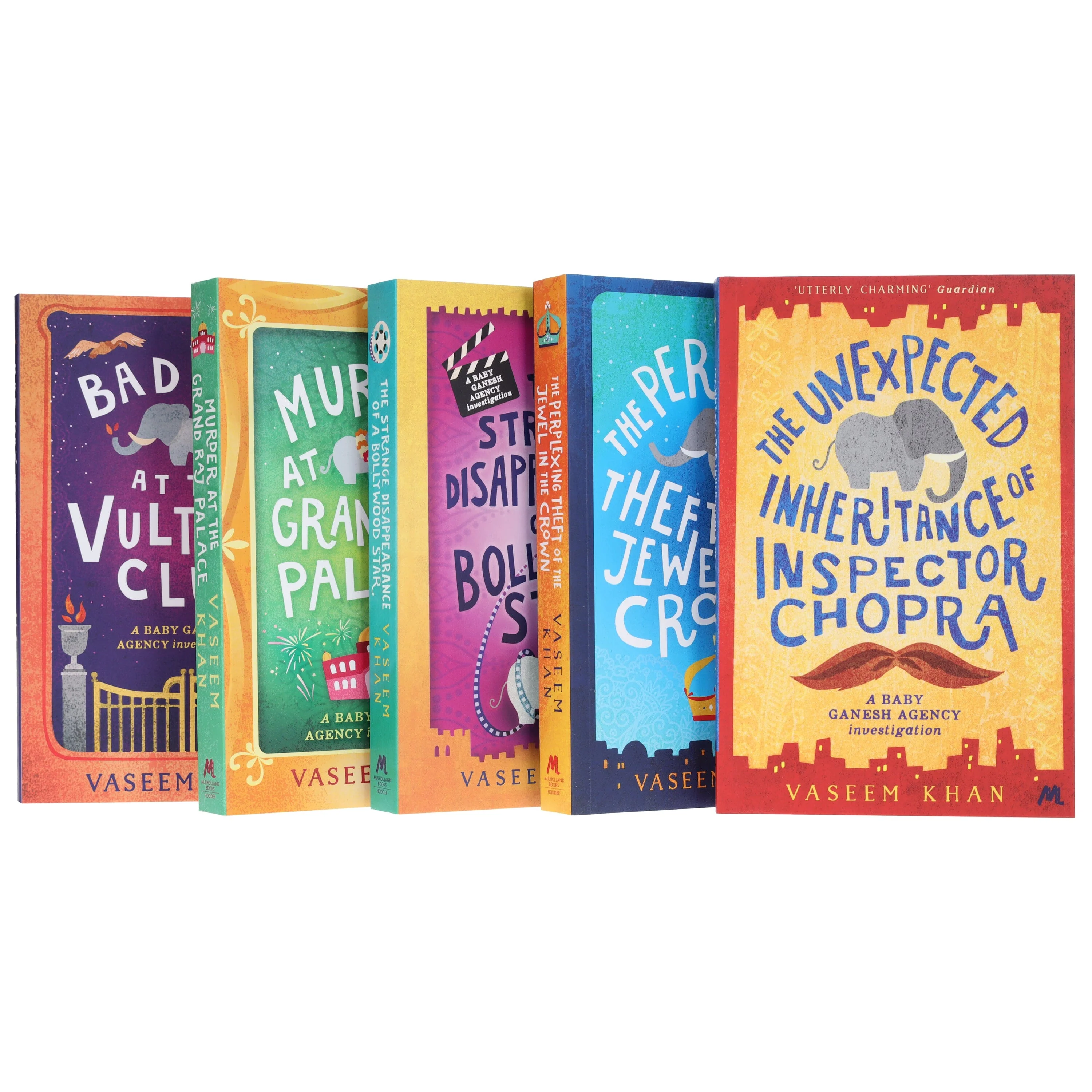Baby Ganesh Agency Investigation Series by Vaseem Khan 5 Books Collection Set - Fiction - Paperback - Image 4