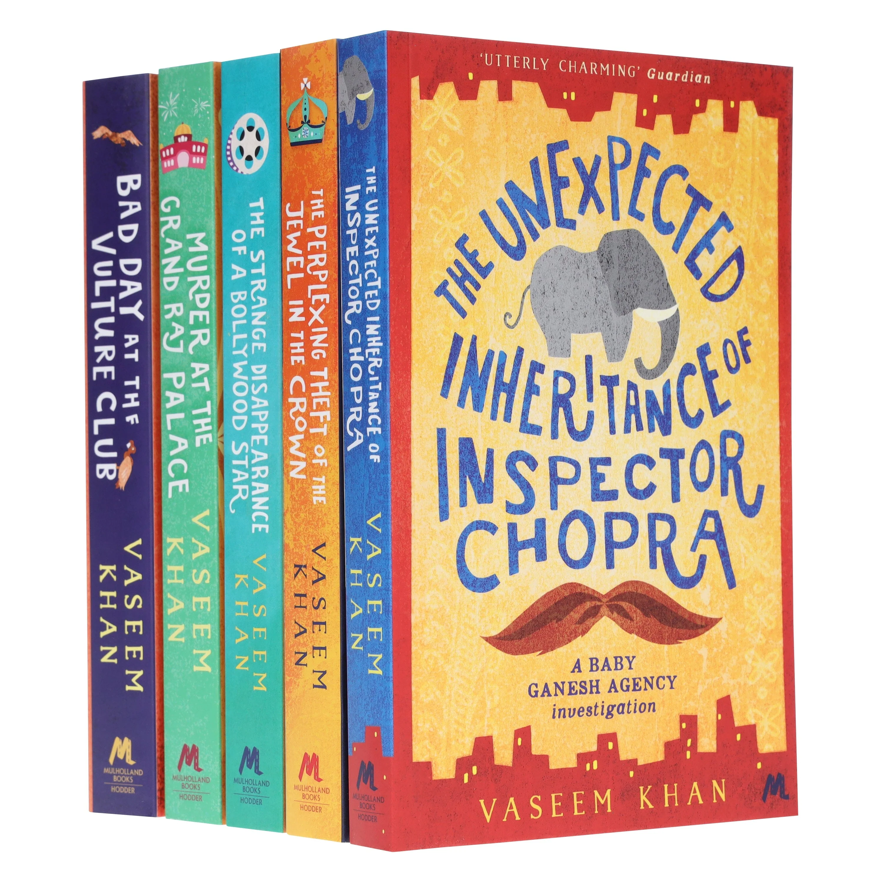 Baby Ganesh Agency Investigation Series by Vaseem Khan 5 Books Collection Set - Fiction - Paperback - Image 5