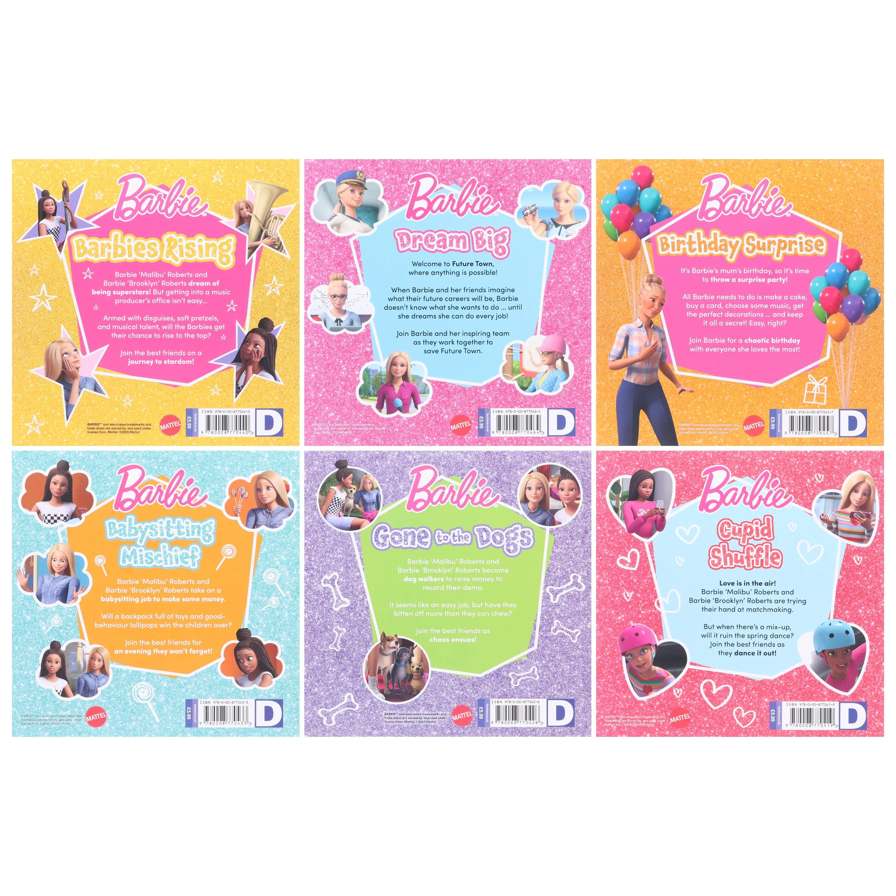 Barbie World Magical Adventures: 6 Picture Books Collection Set - Ages 3-7 - Paperback - Image 3
