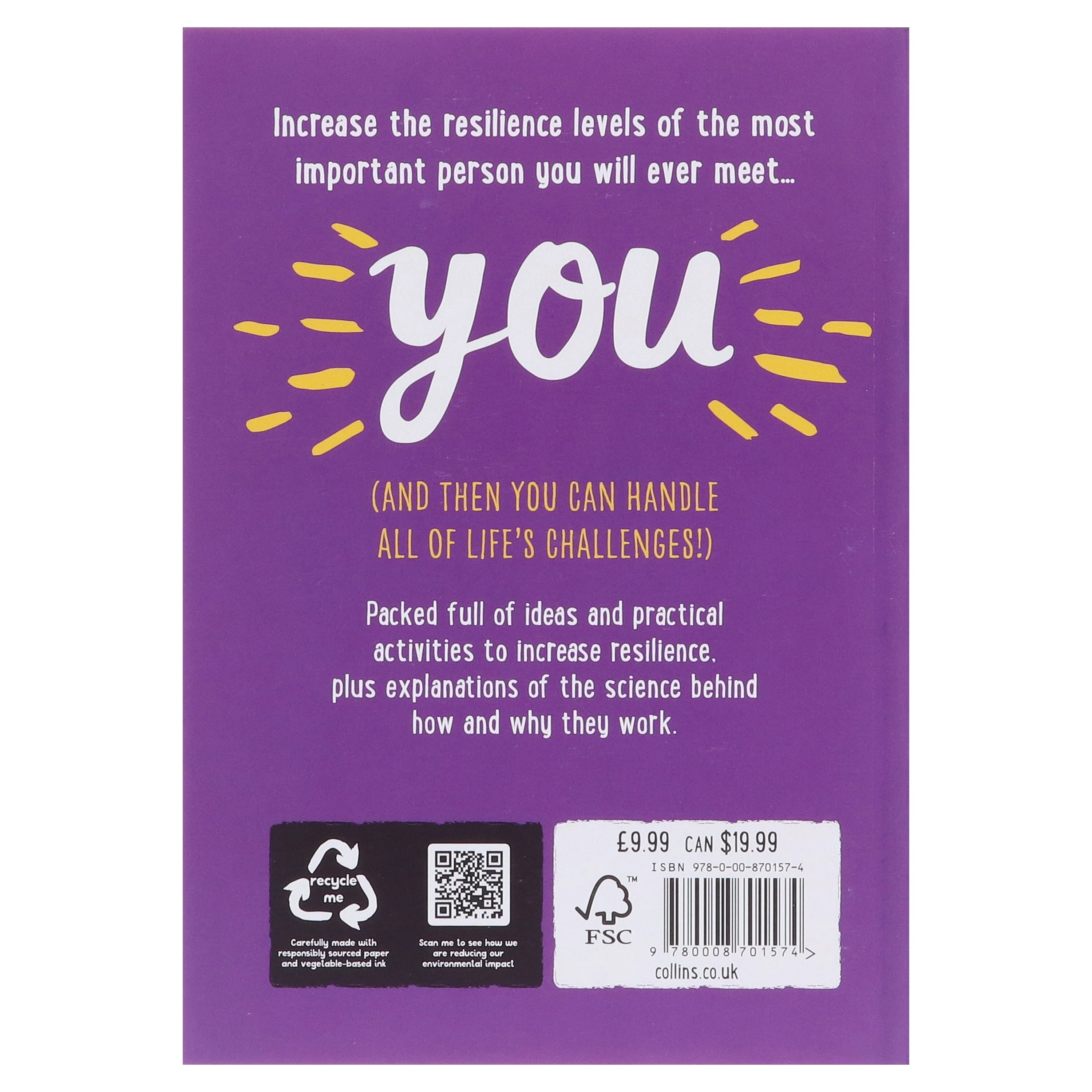 Be Resilient Be You: The teenage guide to handling all of life’s challenges by Becky Goddard-Hill - Ages 12+ - Paperback - Image 3