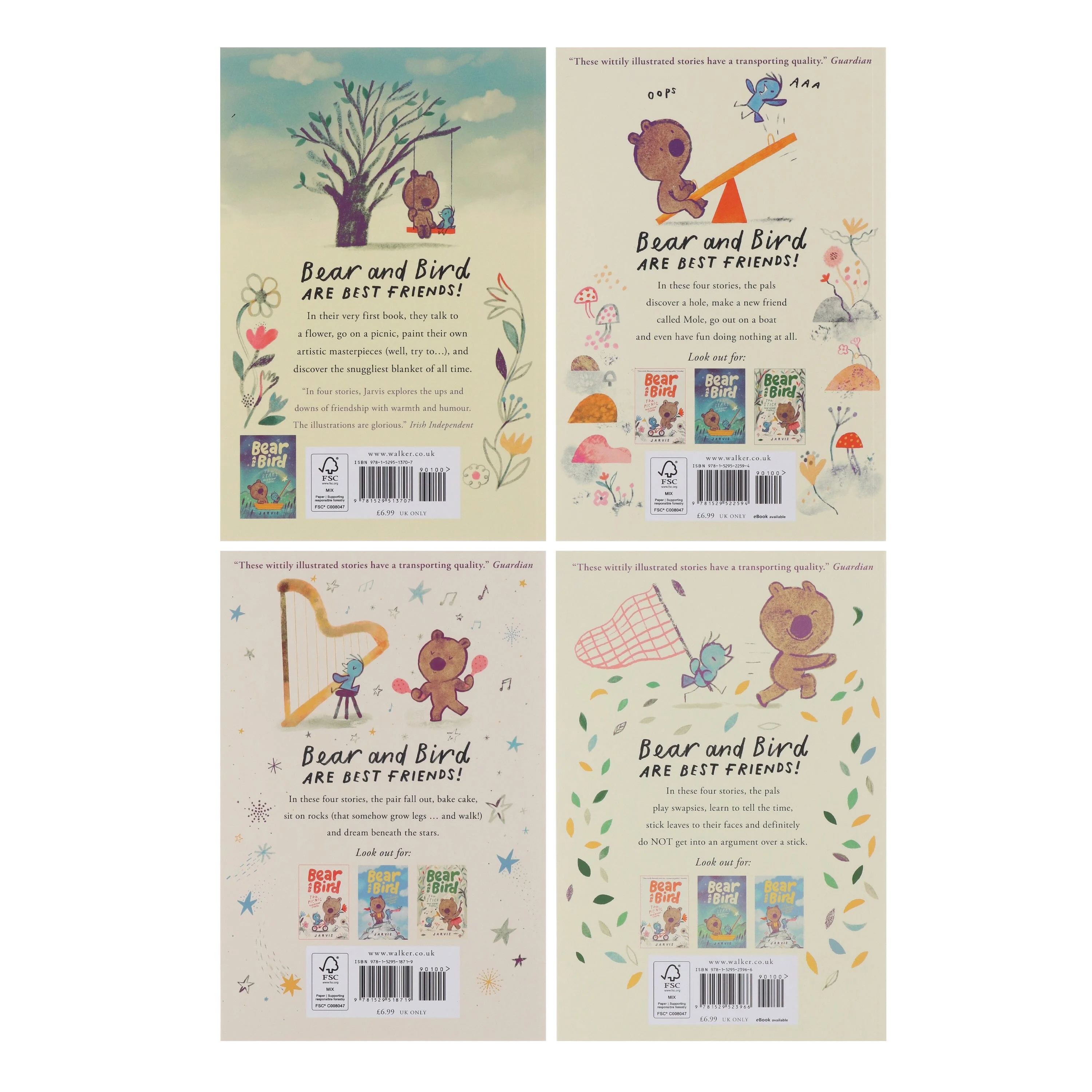 Bear and Bird Series by Jarvis 4 Books Collection Set - Ages 5-7 - Paperback - Image 3
