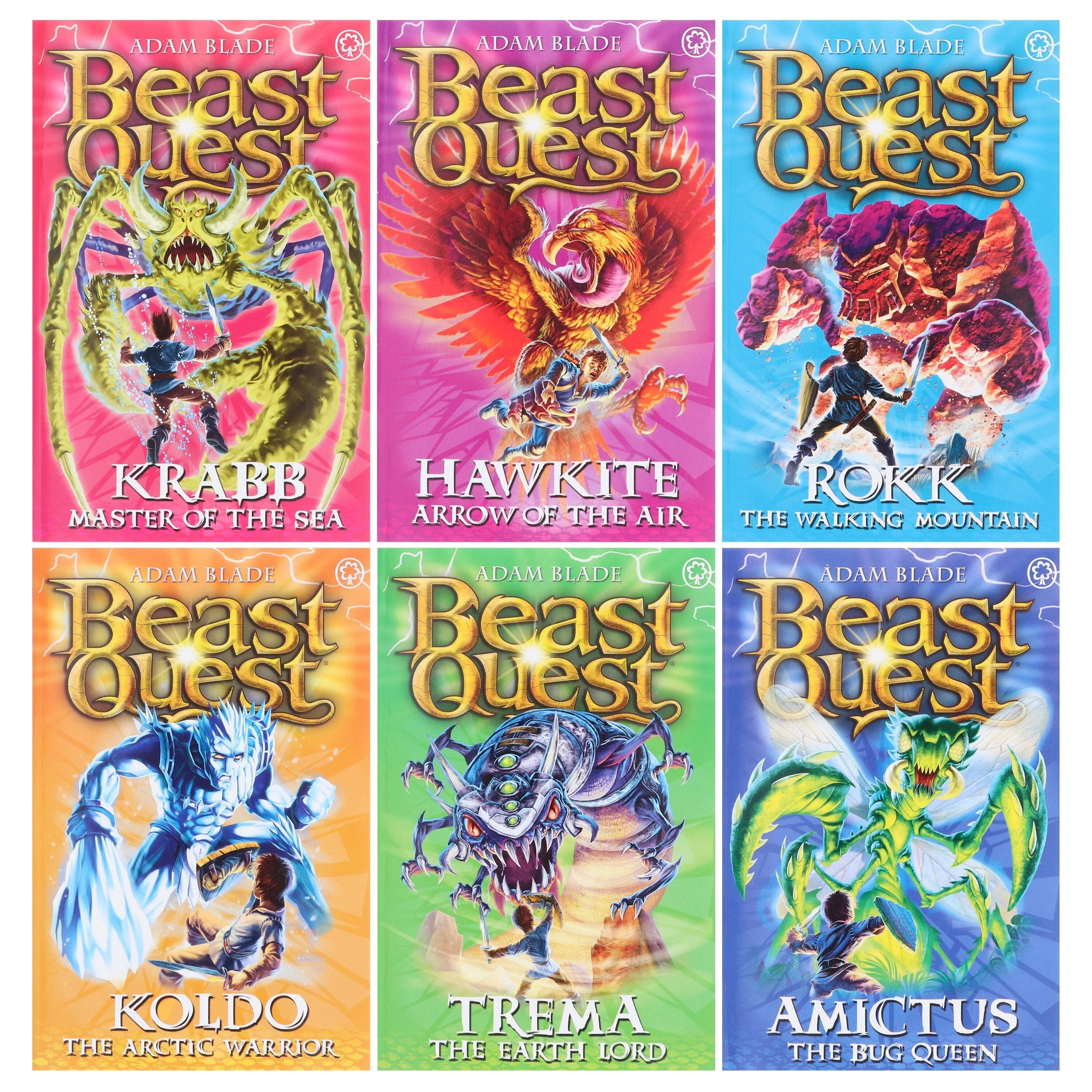 Beast Quest Series 4 & 5 by Adam Blade: 12 Books Collection Set - Ages 7-9 - Paperback - Image 3