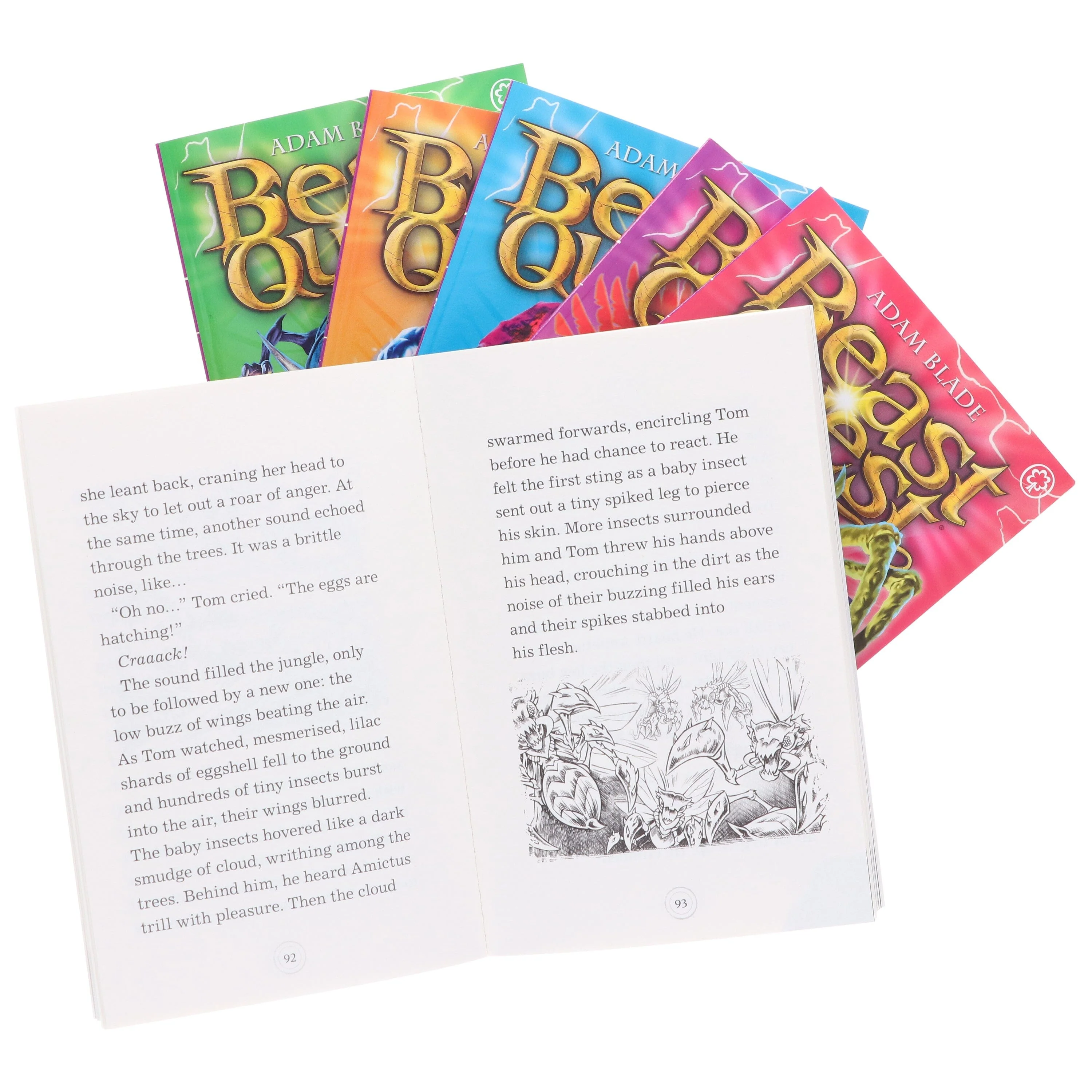 Beast Quest Series 4 & 5 by Adam Blade: 12 Books Collection Set - Ages 7-9 - Paperback - Image 4