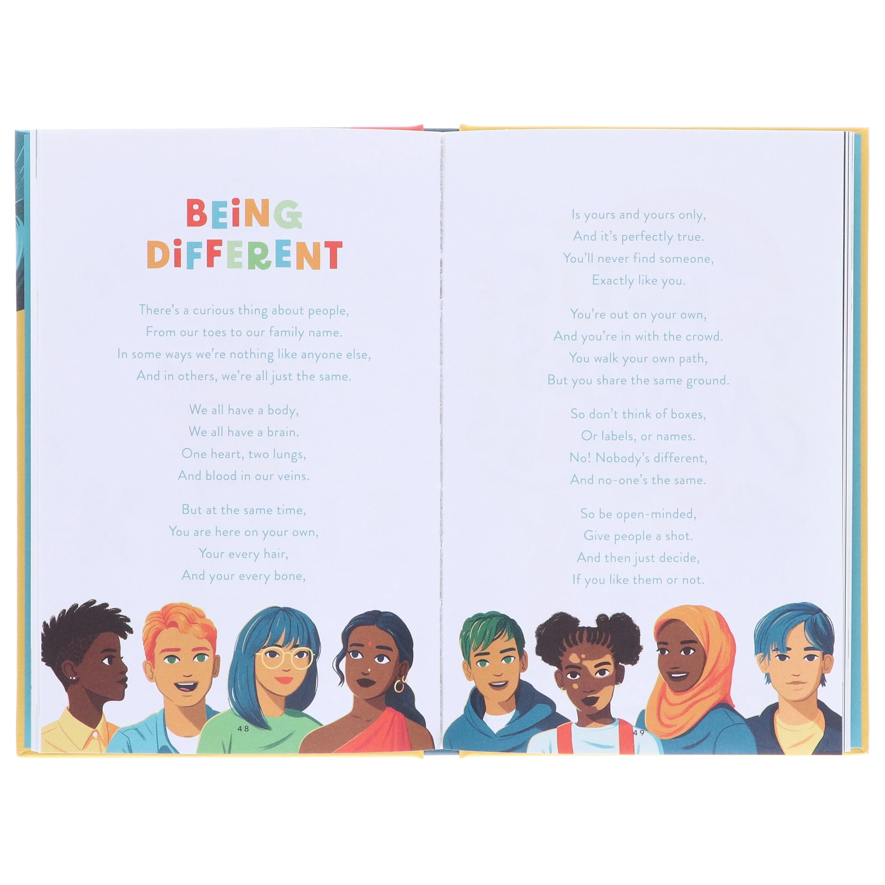 Being you: Poems of positivity to support kids’ emotional wellbeing by Daniel Thompson - Ages 7+ - Hardback - Image 5