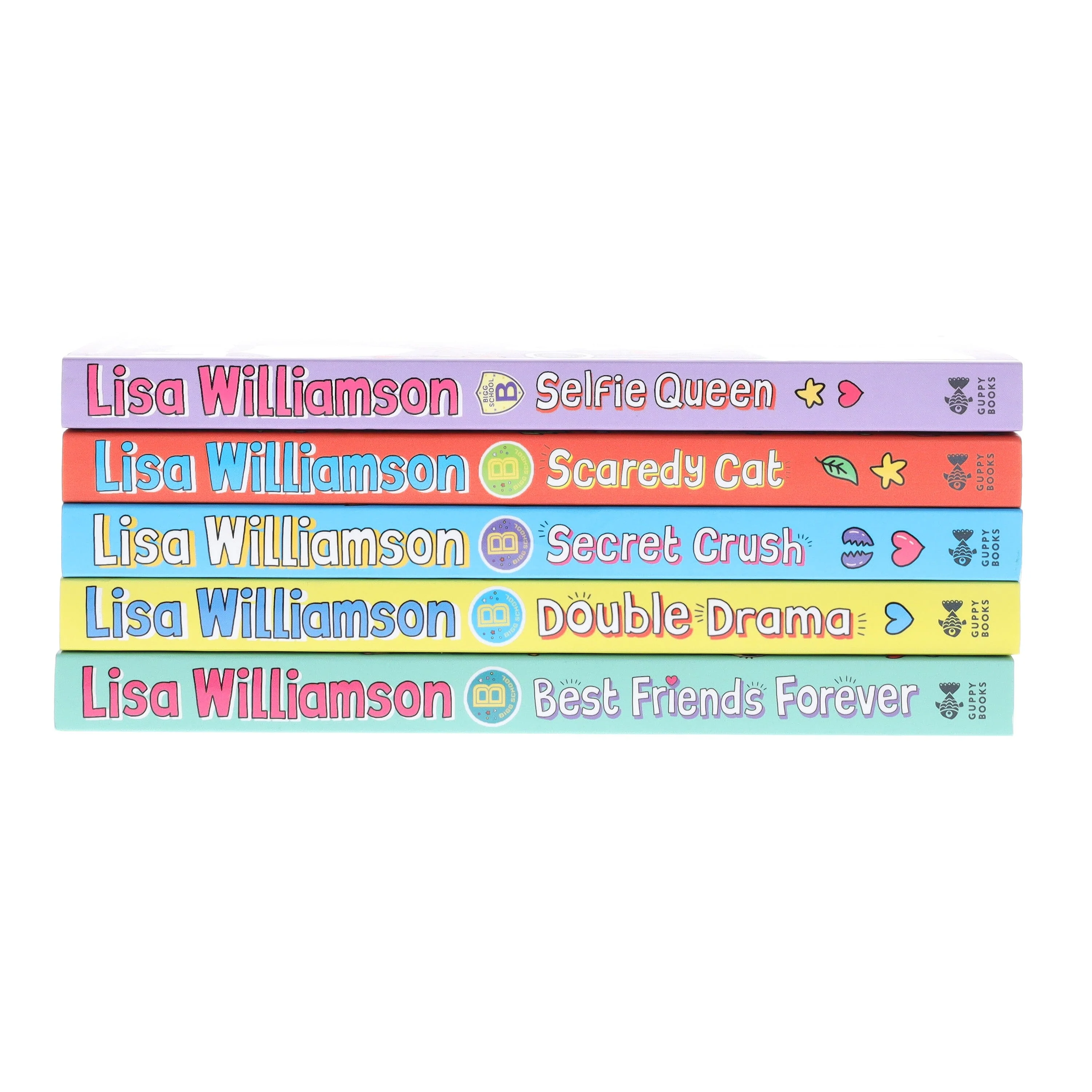 Bigg School Series By Lisa Williamson Illustrated 5 Books Collection Set - Ages 9-12 - Paperback - Image 5