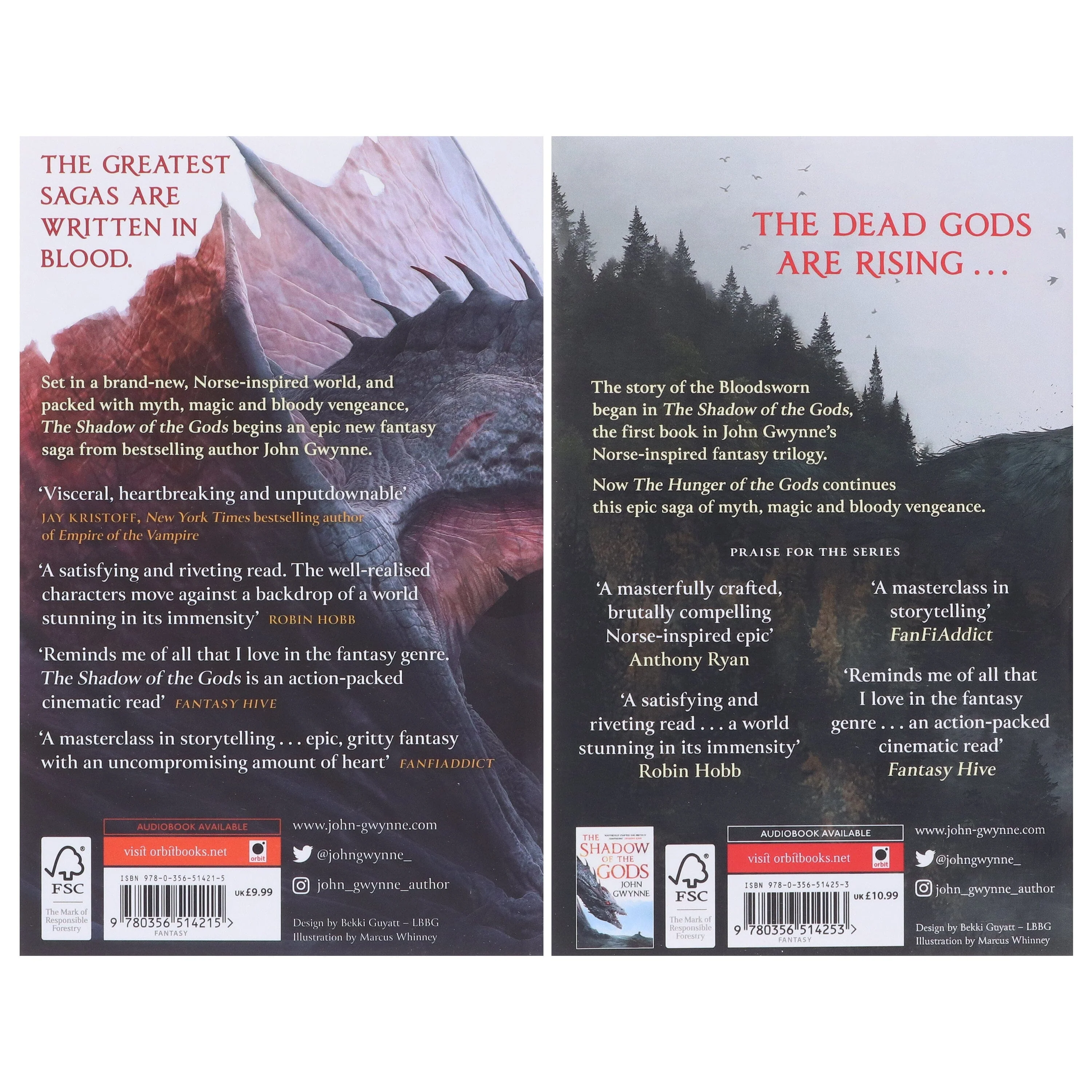 Bloodsworn Series by John Gwynne 2 Books Collection Set - Fiction - Paperback - Image 3