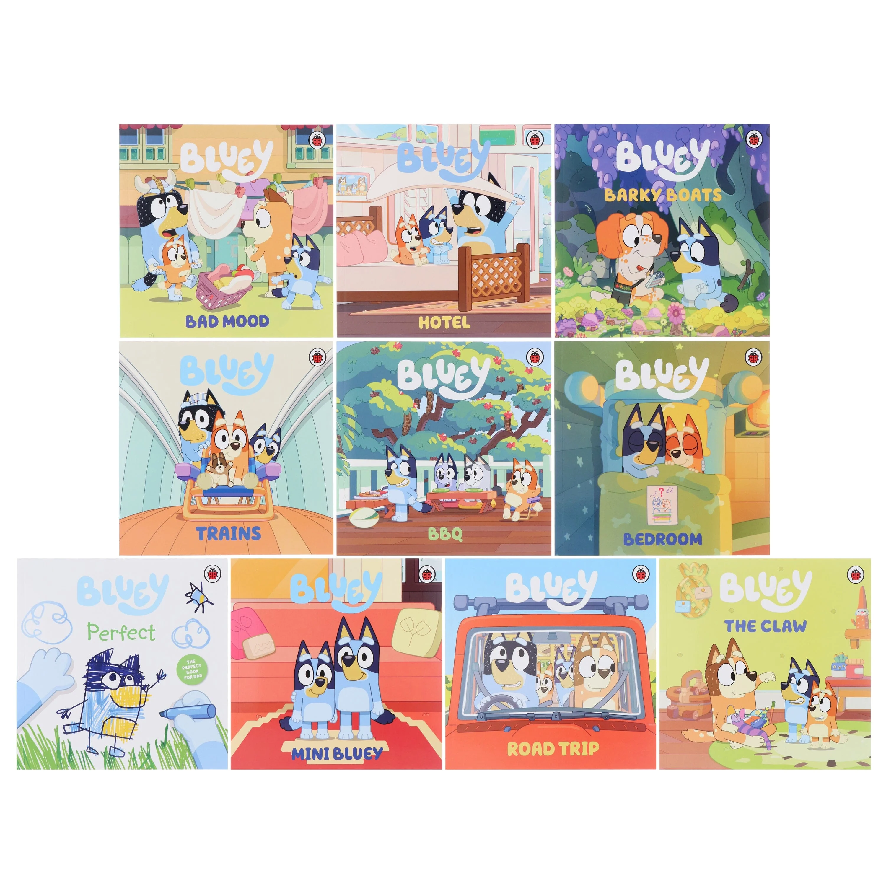 Bluey: 10 Awesome Box of Books Collection Set - Ages 3+ - Paperback - Image 2