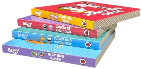Bluey and Friends Little Library by Ladybird 4 Books Collection Box Set - Ages 2+ - Board Book - Image 4