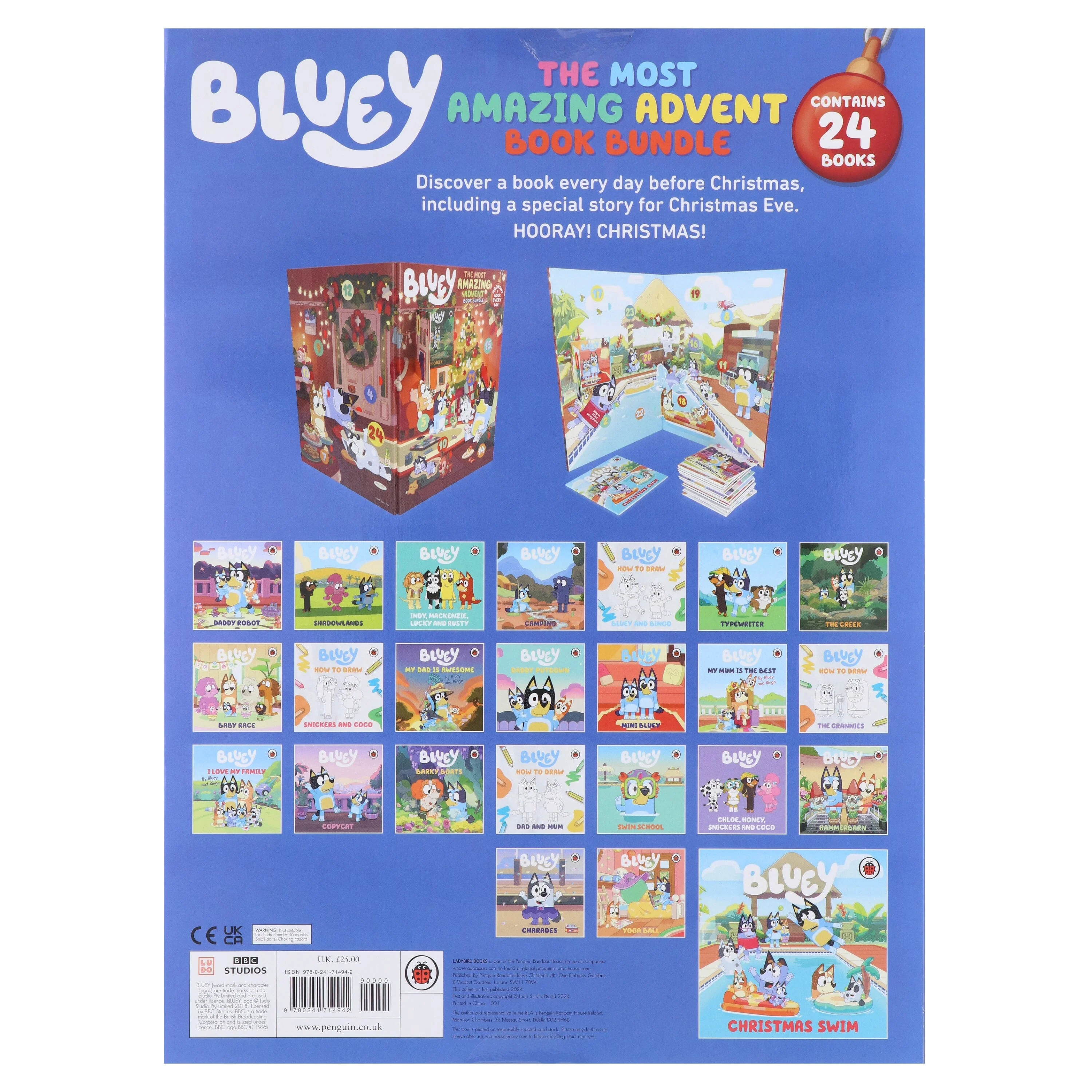 Bluey: The Most Amazing Advent Calendar Book Bundle - Ages 3-6 - Paperback - Image 3