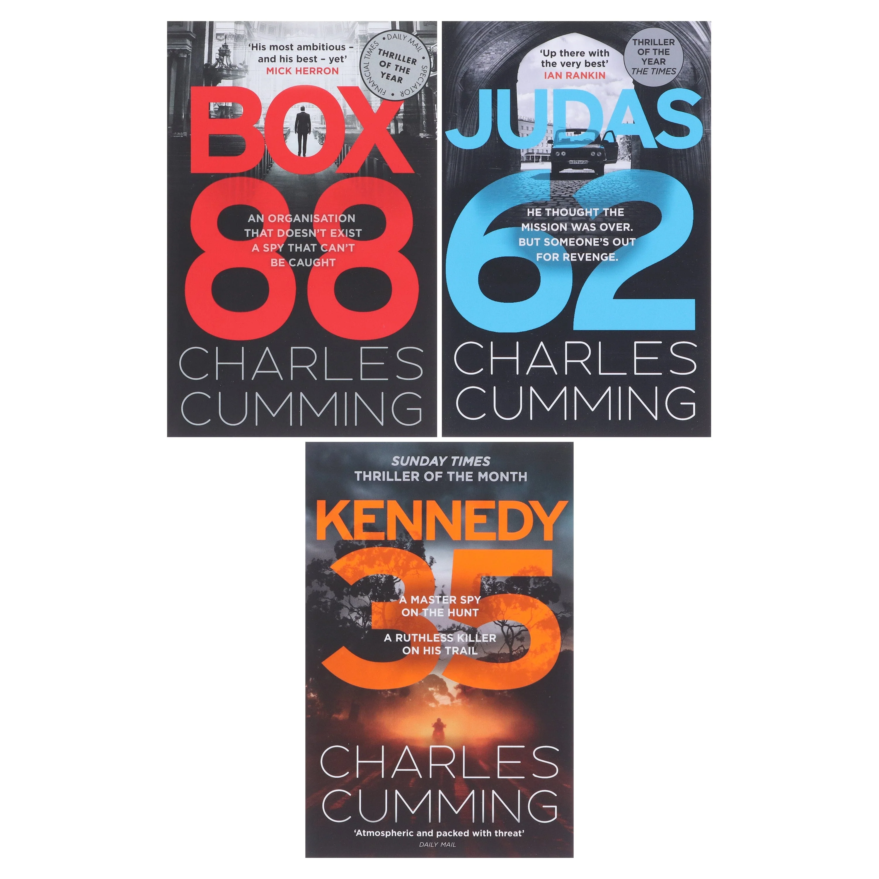BOX 88 Thriller Series by Charles Cumming 3 Books Collection Set - Fiction - Paperback - Image 2