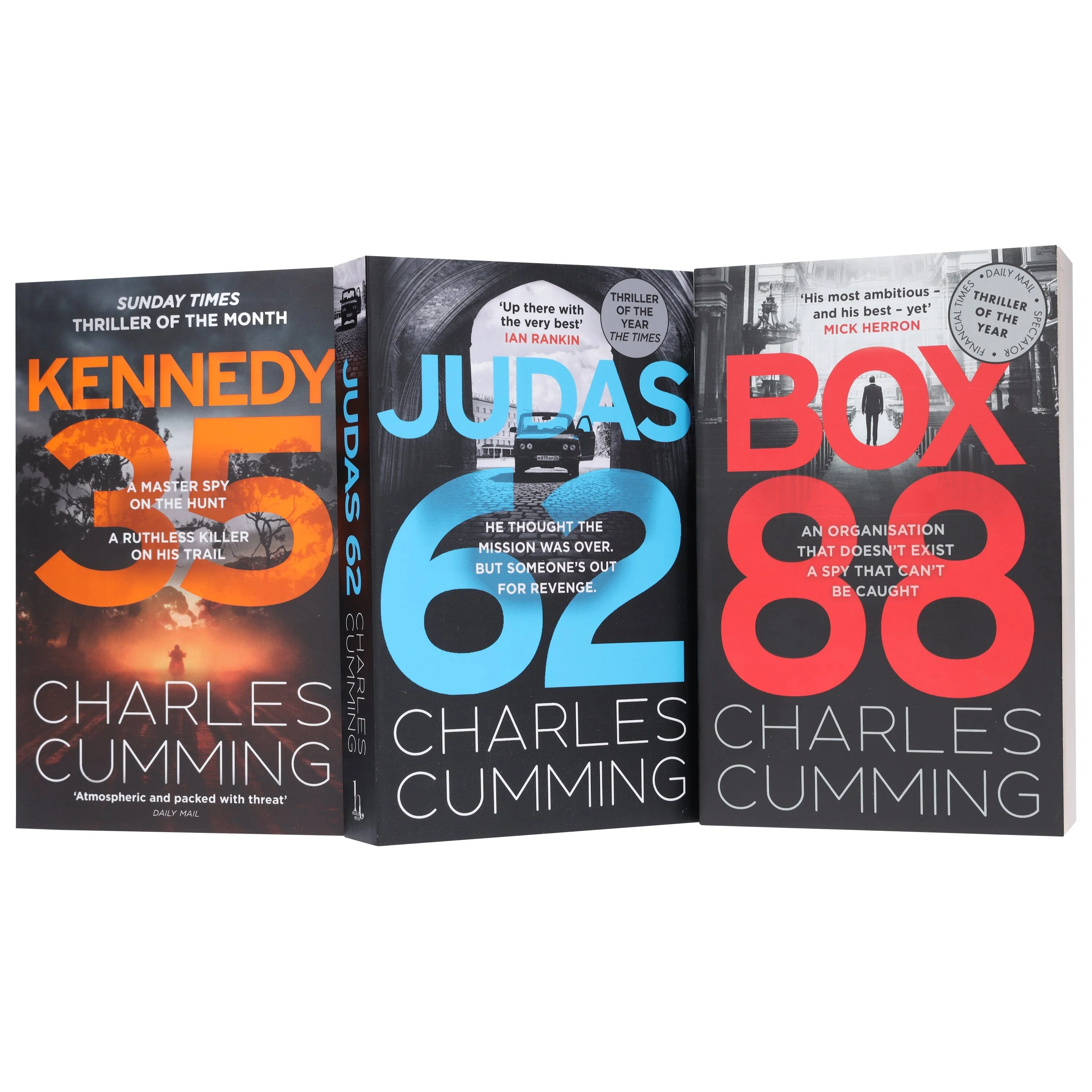 BOX 88 Thriller Series by Charles Cumming 3 Books Collection Set - Fiction - Paperback - Image 4