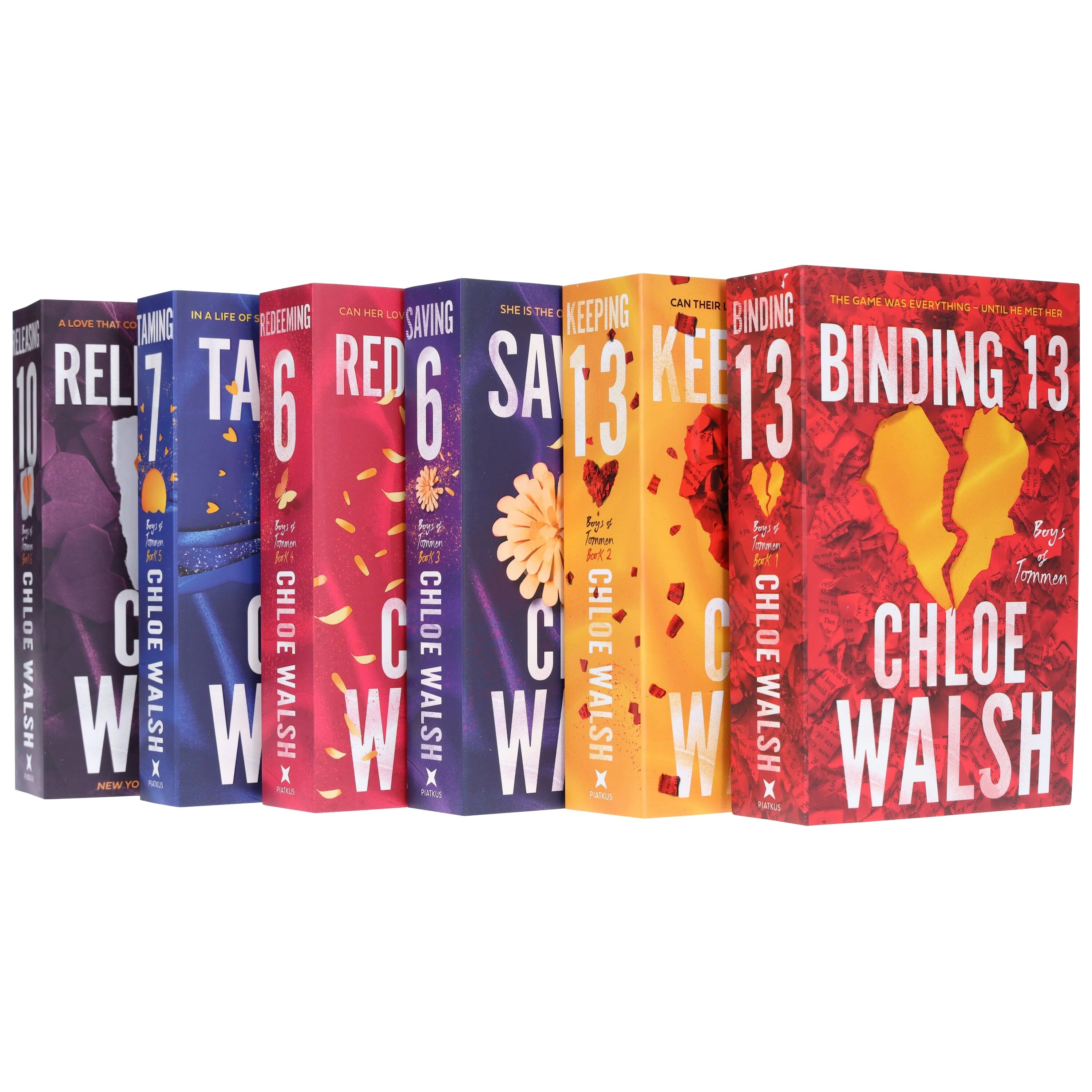 Boys of Tommen Series By Chloe Walsh 6 Books Collection Set - Fiction - Paperback - Image 4