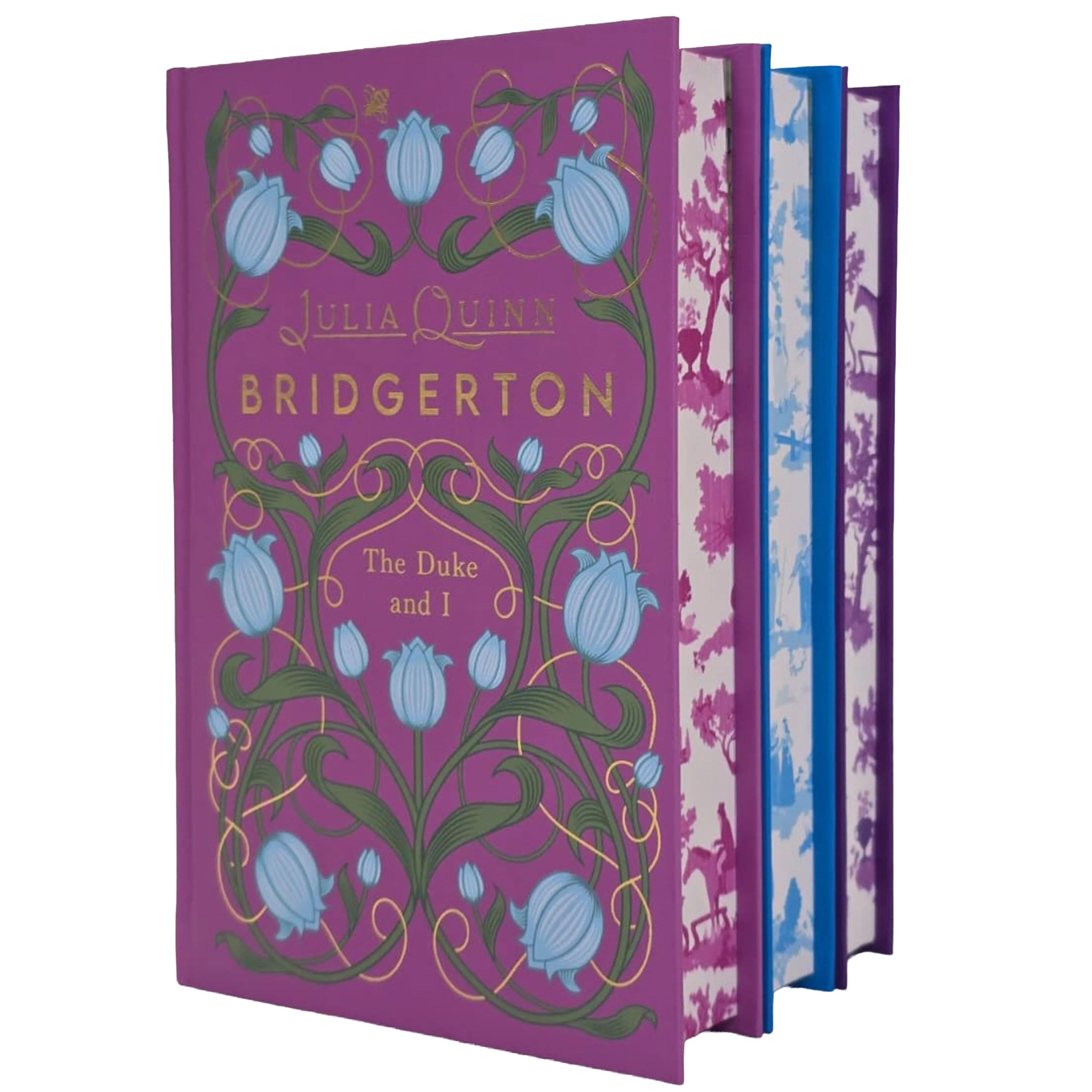Bridgertons Series by Julia Quinn 3 Books Collector's Edition Set - Fiction - Sprayed Edges Hardback - Image 4