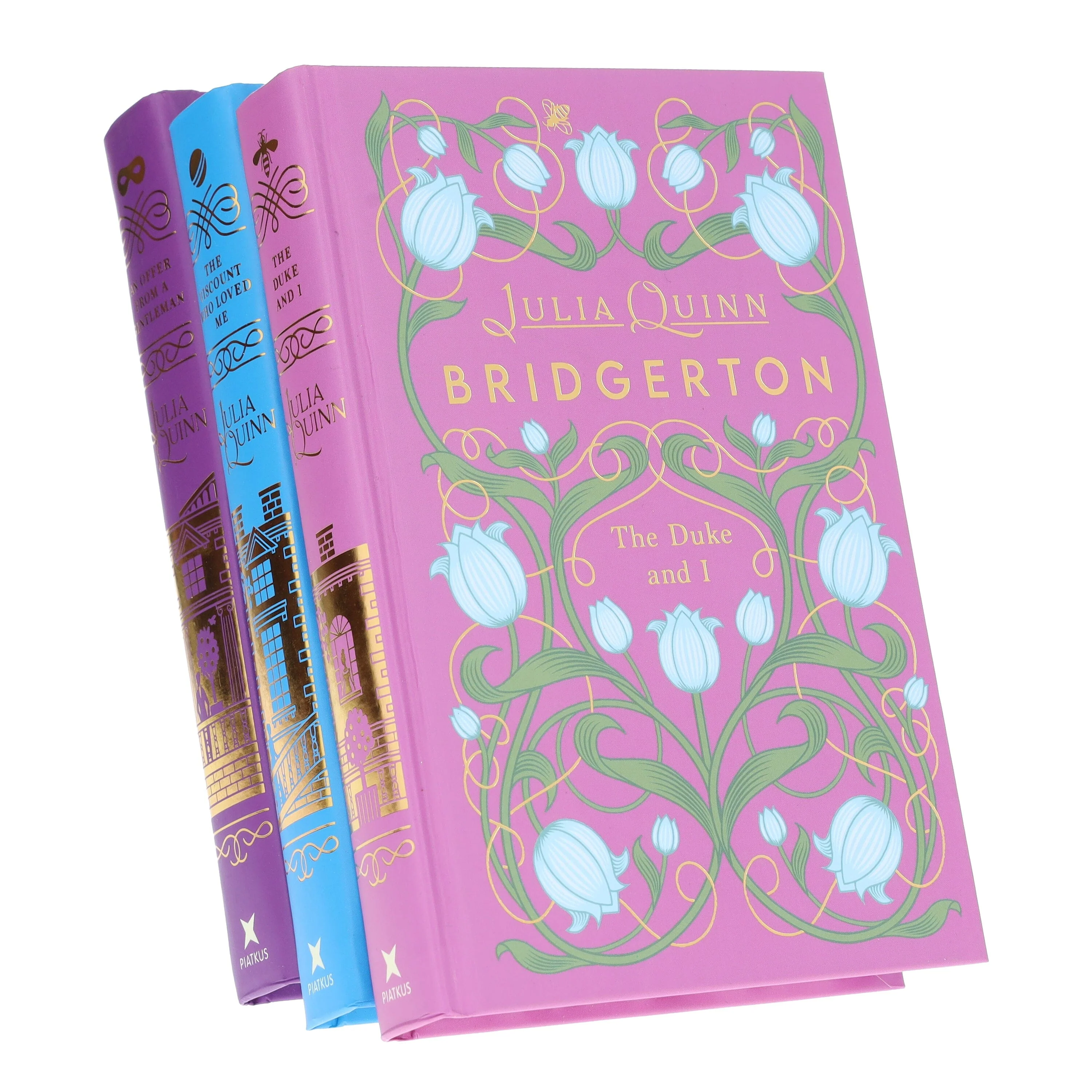 Bridgertons Series by Julia Quinn 3 Books Collector's Edition Set - Fiction - Sprayed Edges Hardback - Image 6