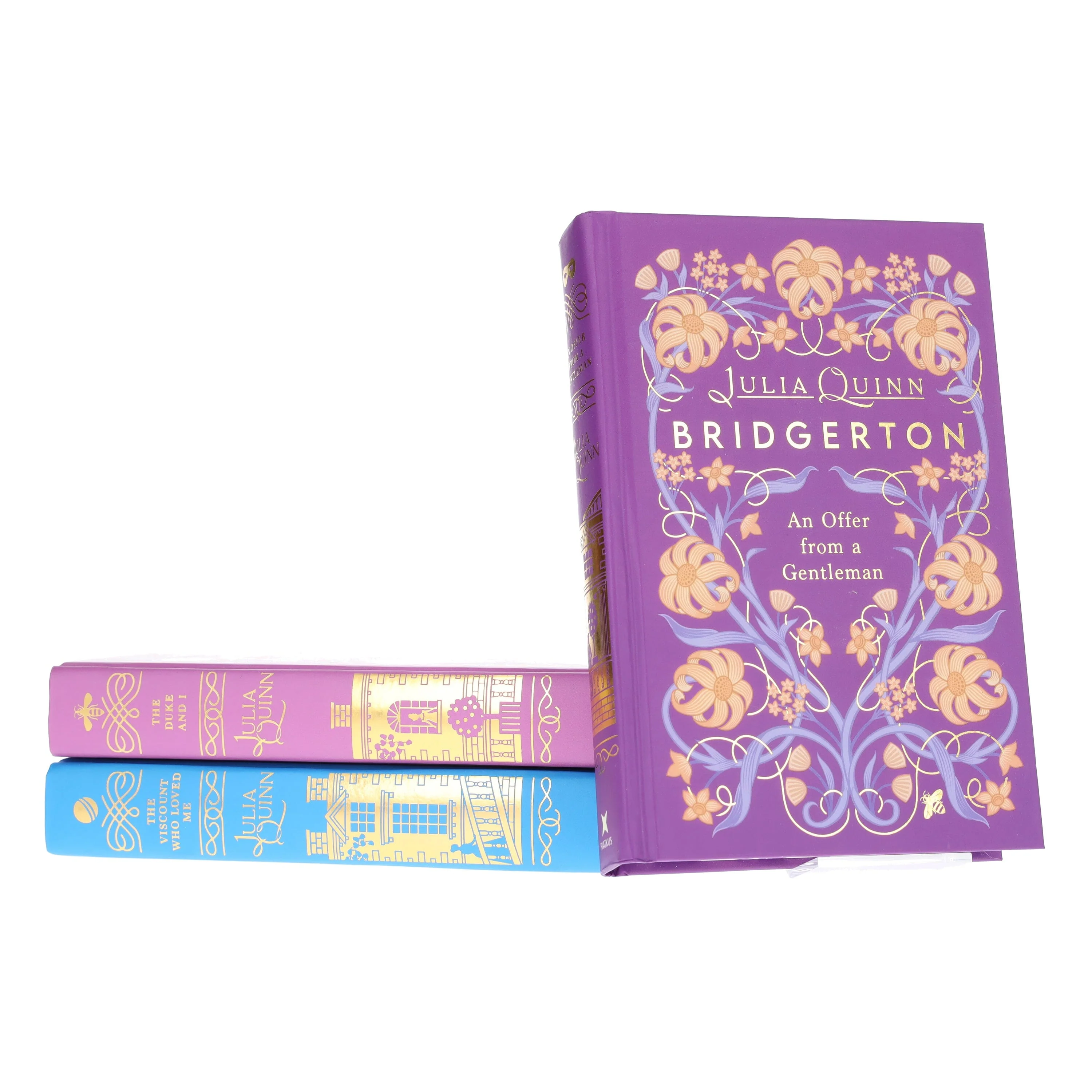 Bridgertons Series by Julia Quinn 3 Books Collector's Edition Set - Fiction - Sprayed Edges Hardback - Image 7