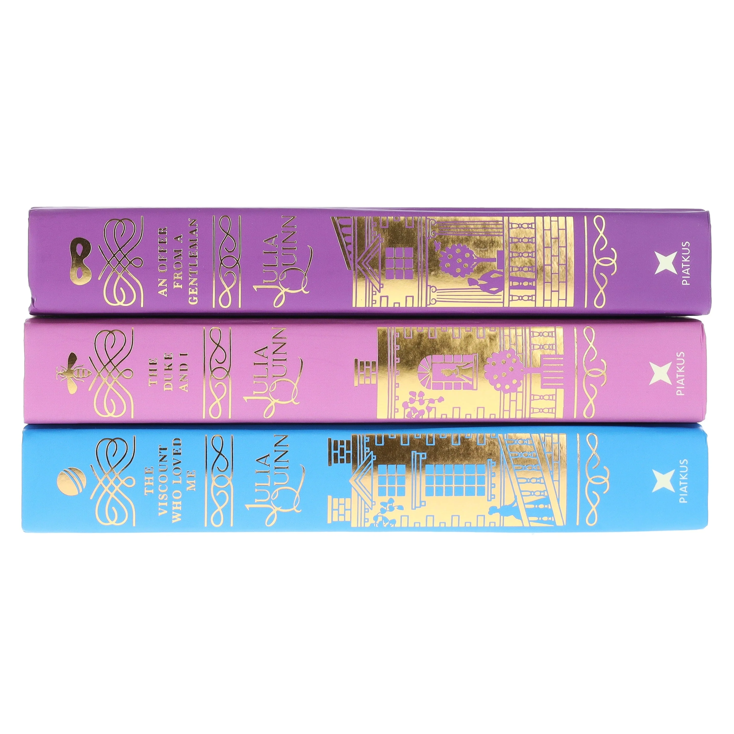 Bridgertons Series by Julia Quinn 3 Books Collector's Edition Set - Fiction - Sprayed Edges Hardback - Image 8