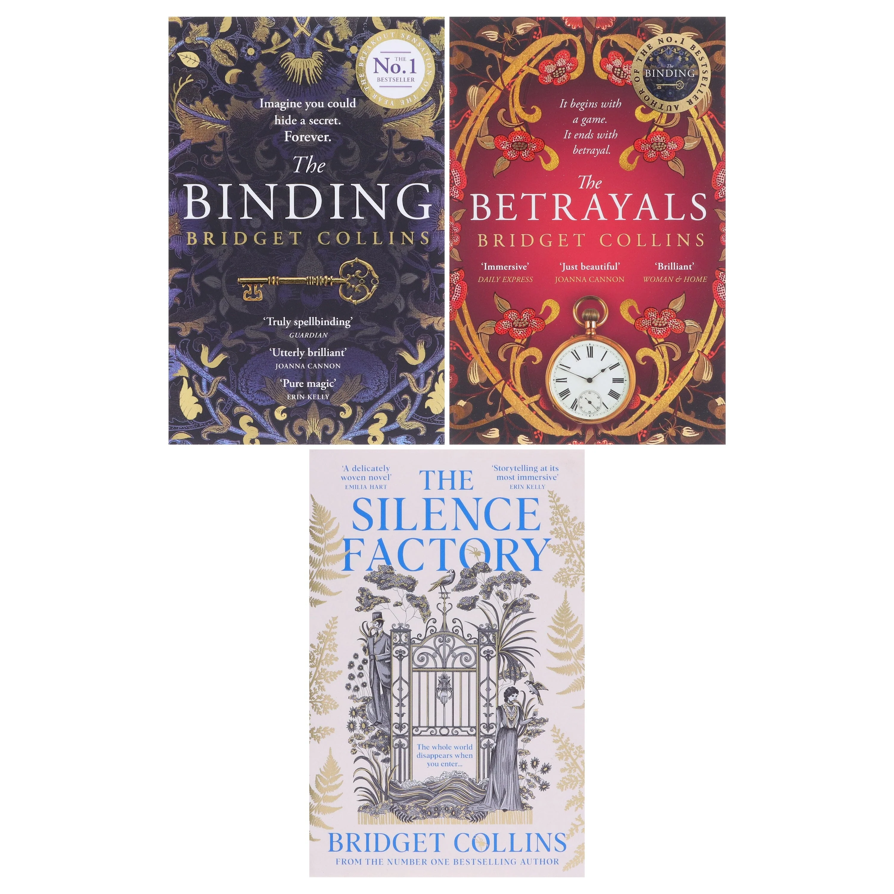 Bridget Collins Novels (The Binding, The Betrayals & The Silence Factory) 3 Books Collection Set - Fiction - Paperback - Image 2