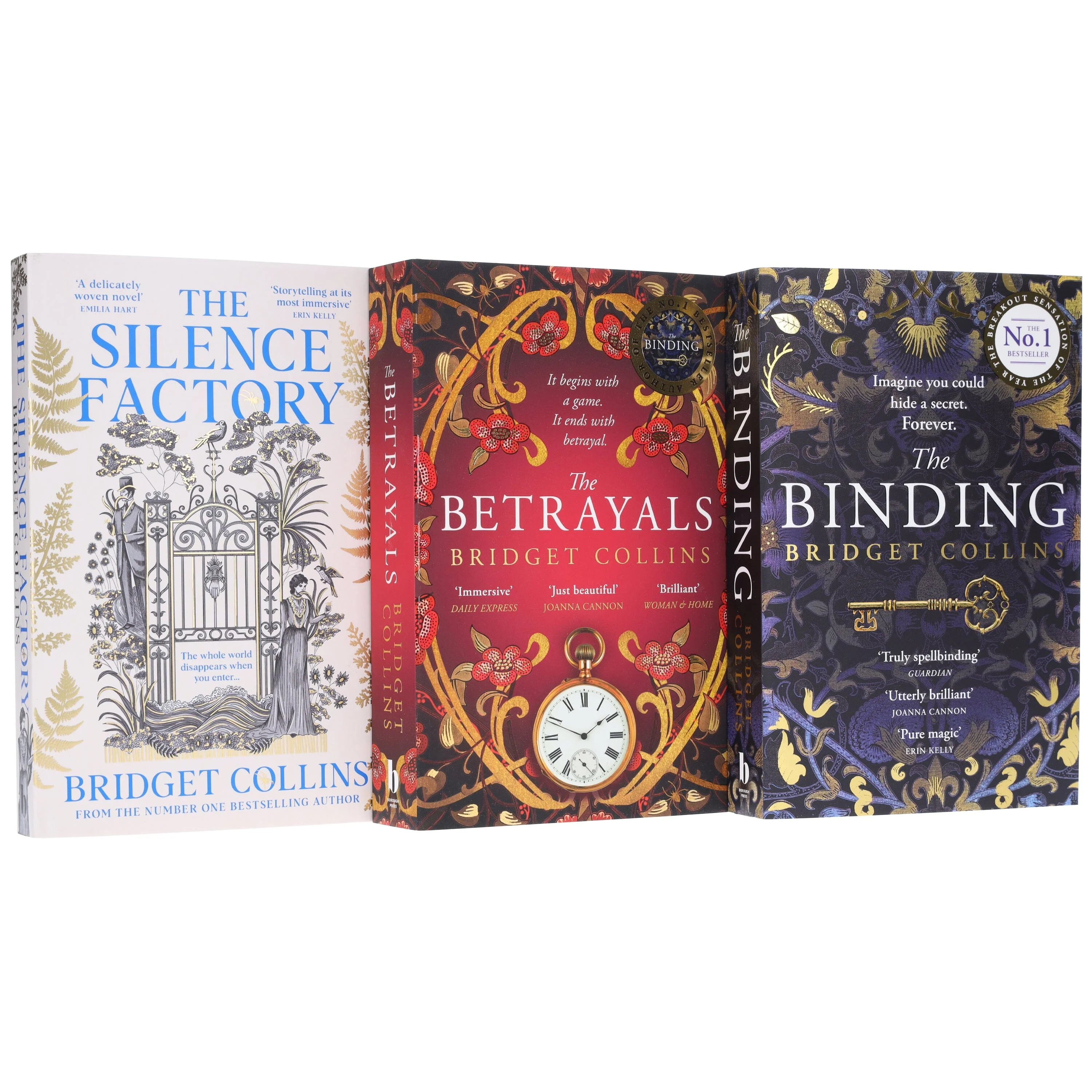 Bridget Collins Novels (The Binding, The Betrayals & The Silence Factory) 3 Books Collection Set - Fiction - Paperback - Image 4