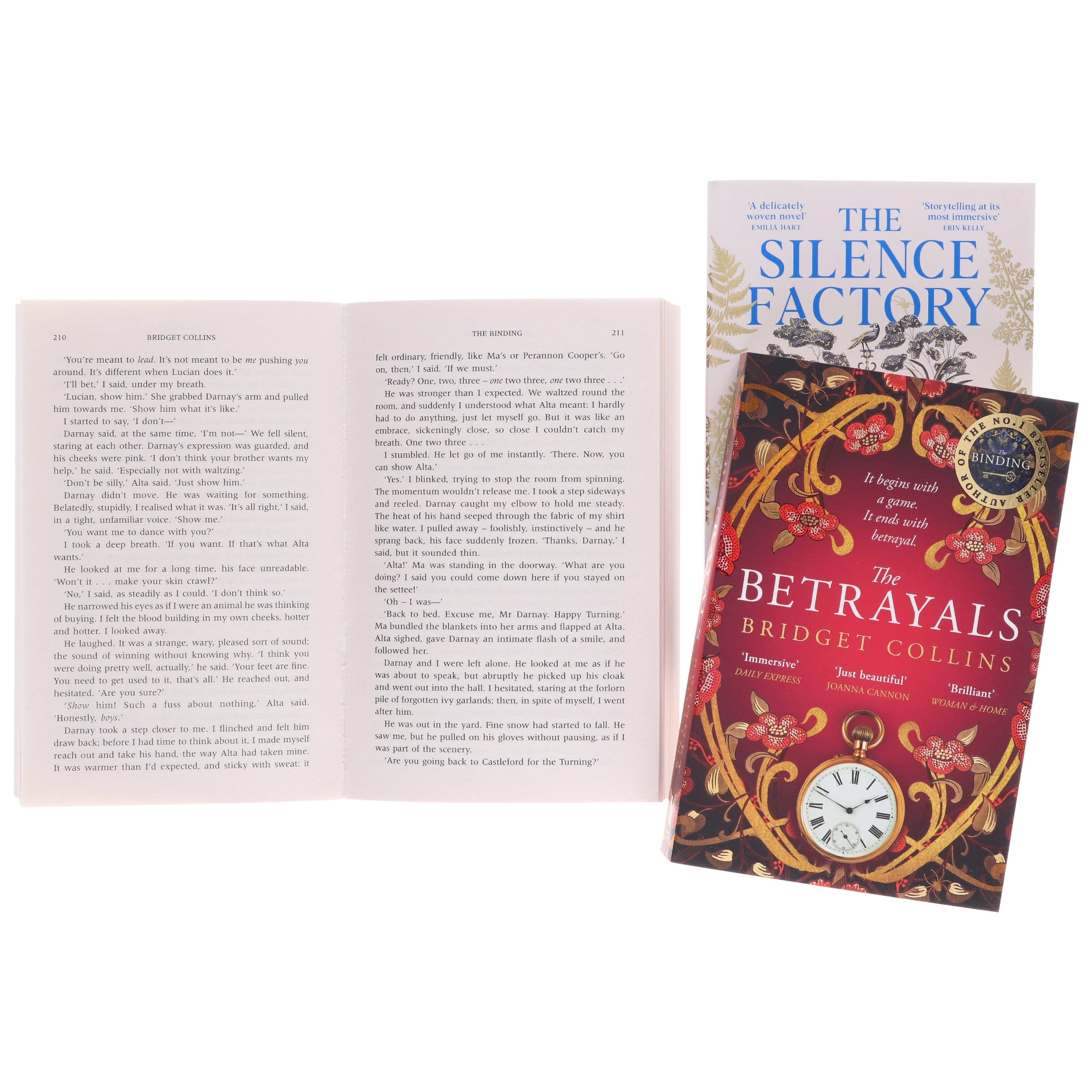 Bridget Collins Novels (The Binding, The Betrayals & The Silence Factory) 3 Books Collection Set - Fiction - Paperback - Image 7